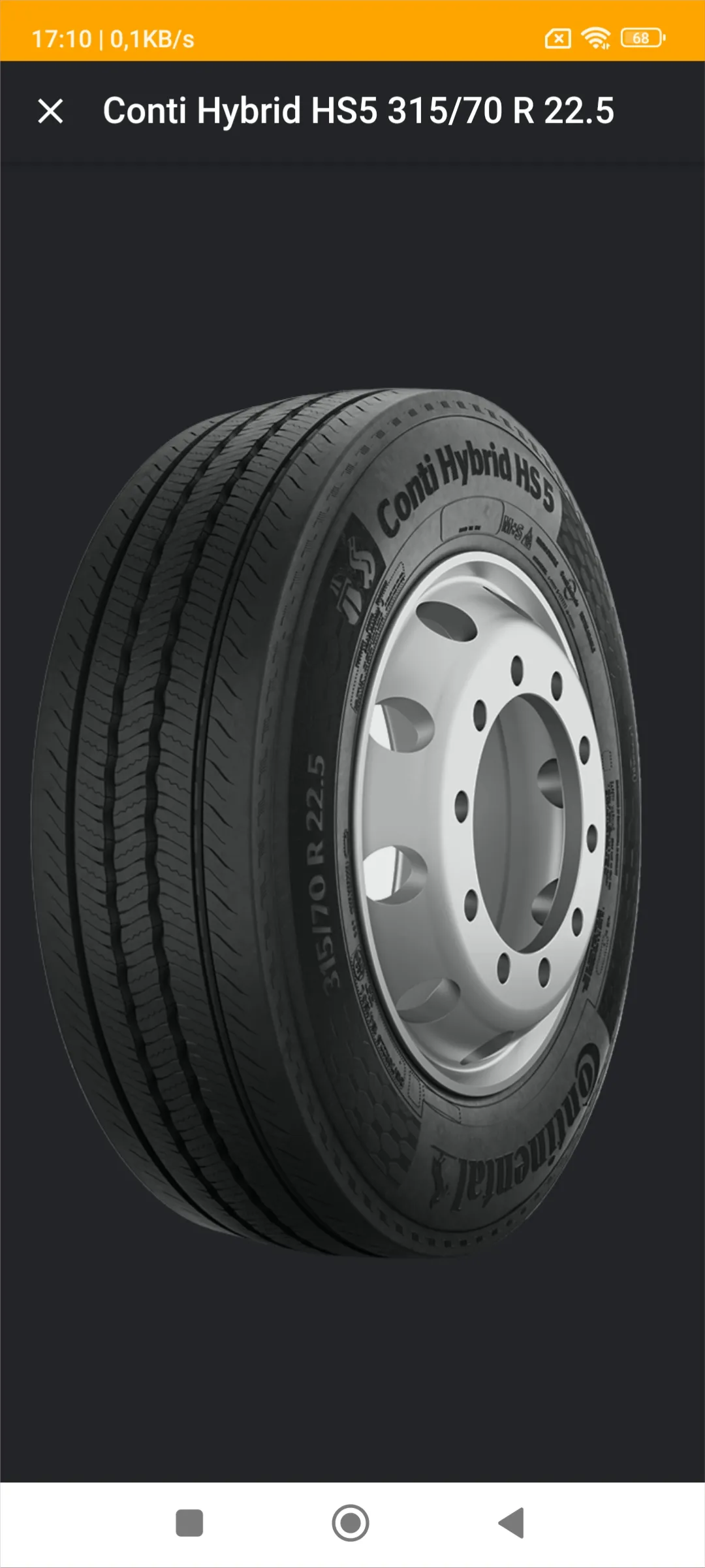 Continental TireTech | Indus Appstore | Screenshot