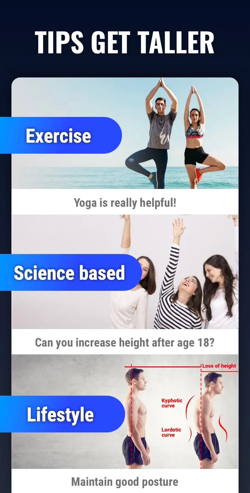 Height Increase Workout | Indus Appstore | Screenshot