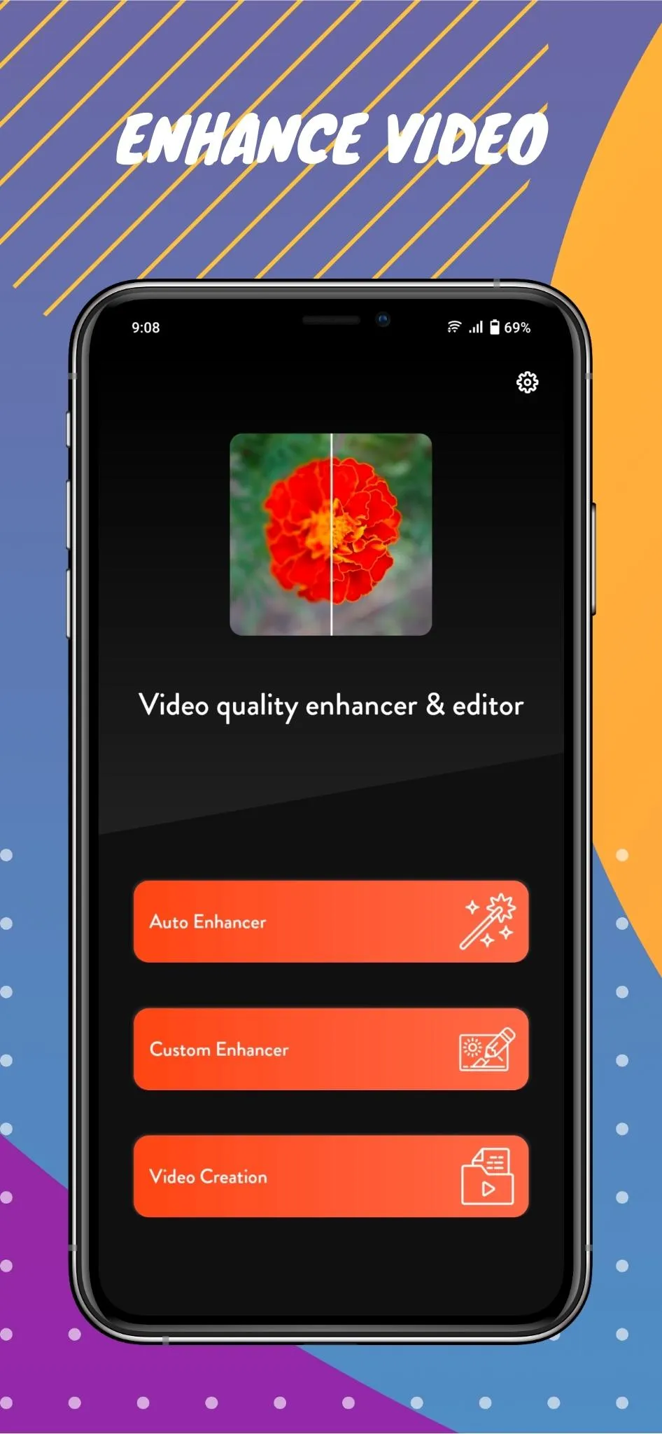 Video quality enhancer-editor | Indus Appstore | Screenshot