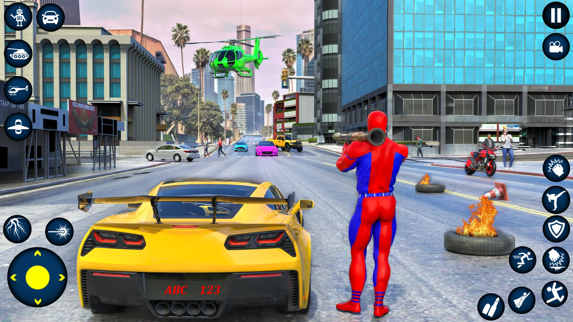 Spider Rope Hero: Spider Games | Indus Appstore | Screenshot
