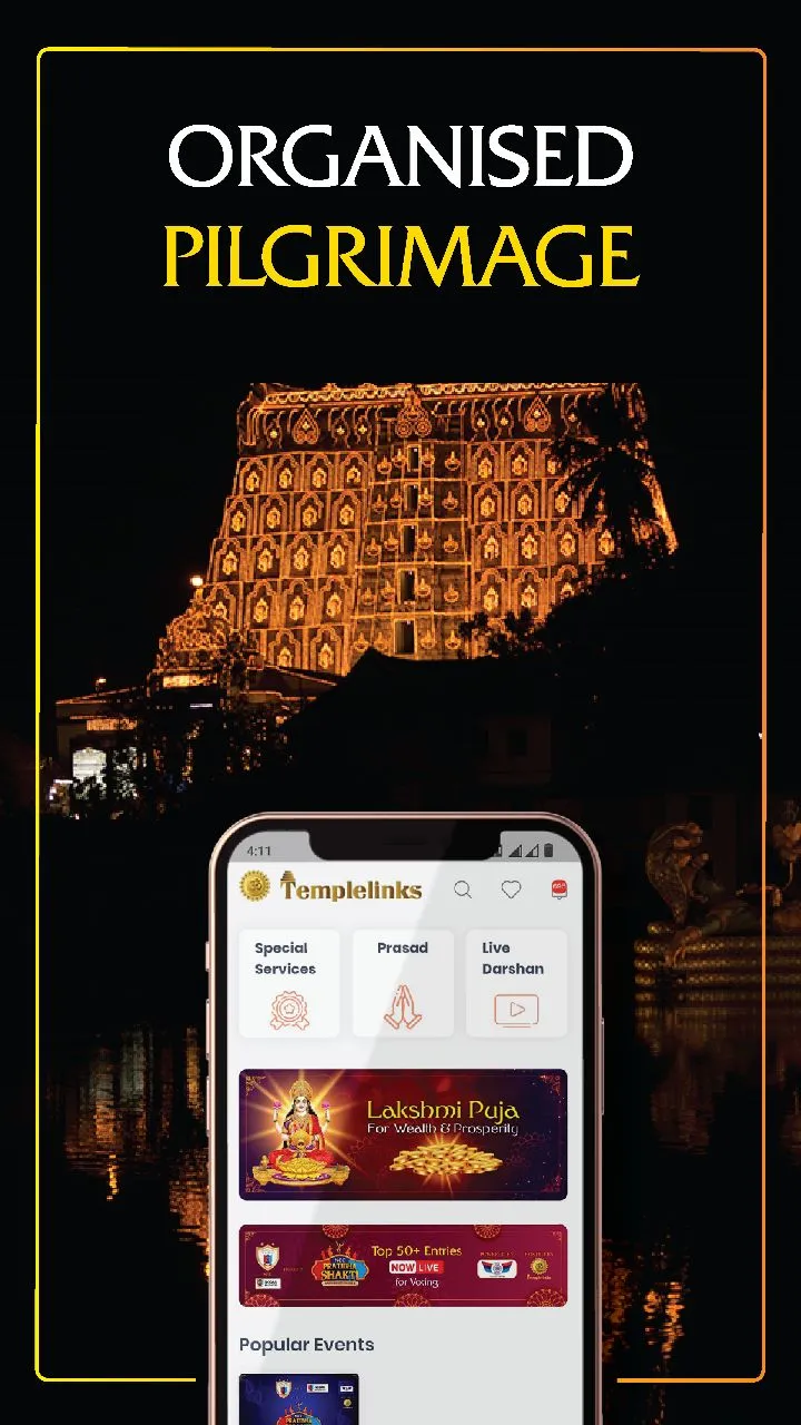 Templelinks:Puja Booking App | Indus Appstore | Screenshot