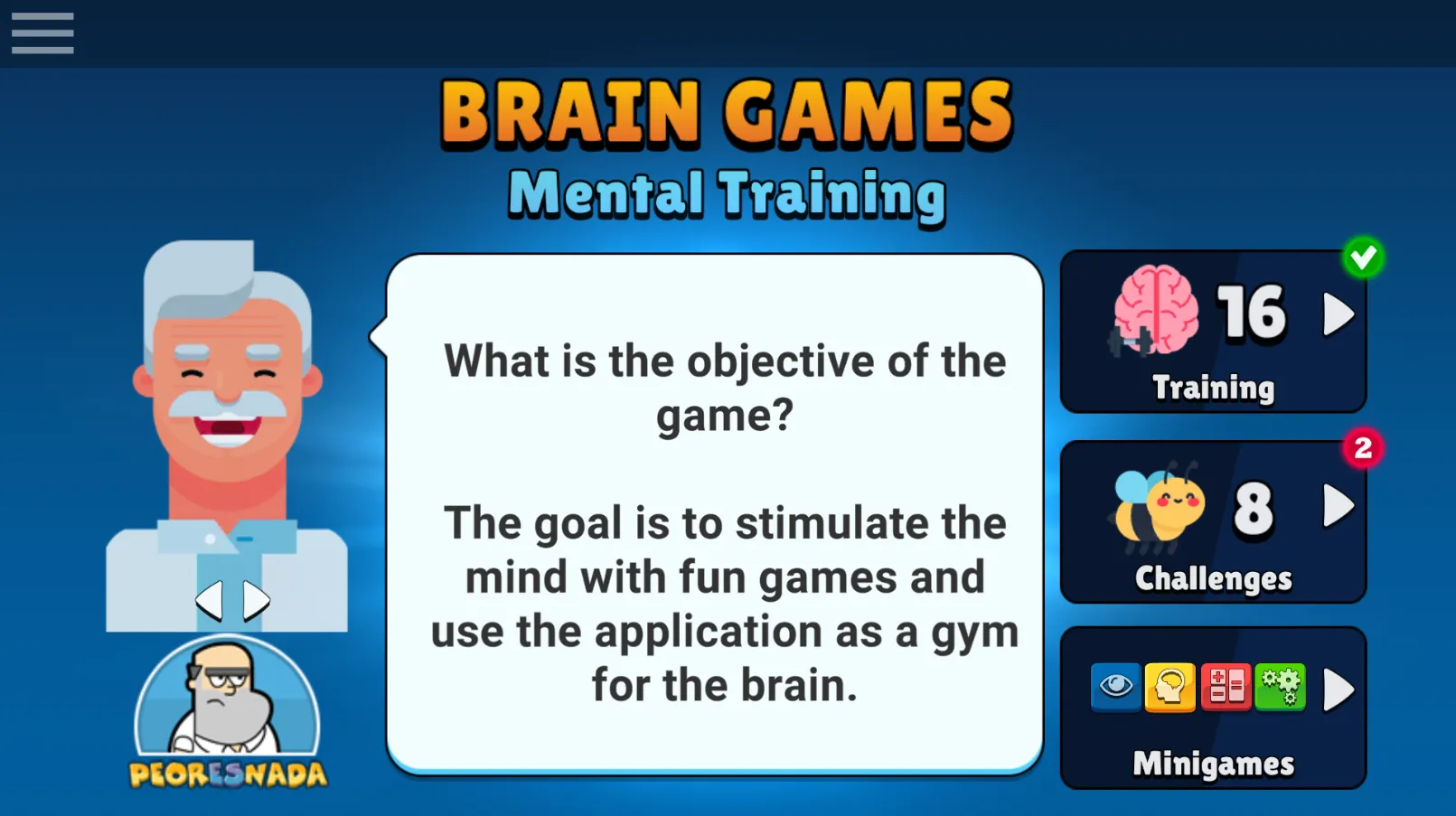 Neurobics: 60 Brain Games | Indus Appstore | Screenshot