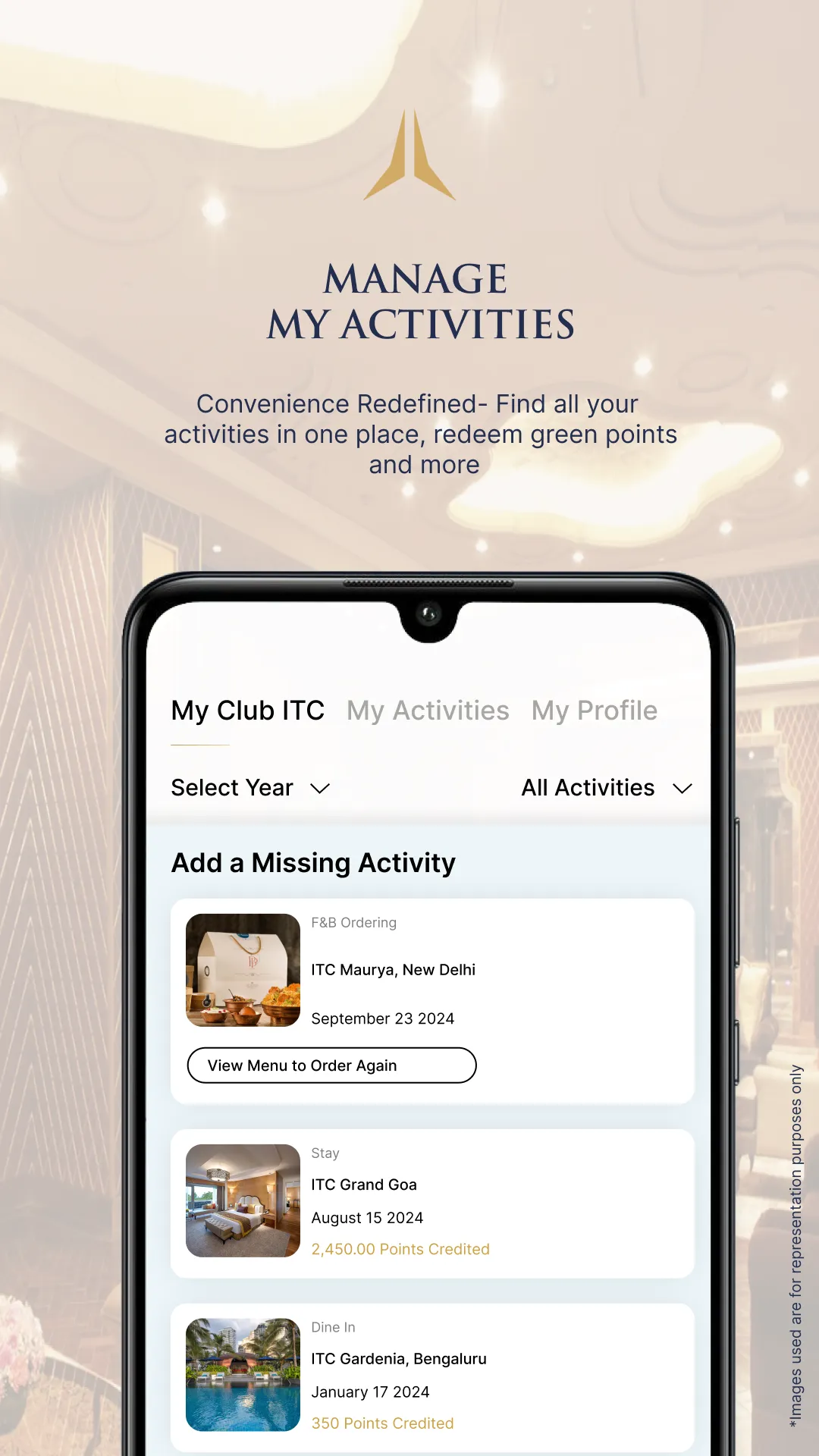 ITC Hotels | Indus Appstore | Screenshot