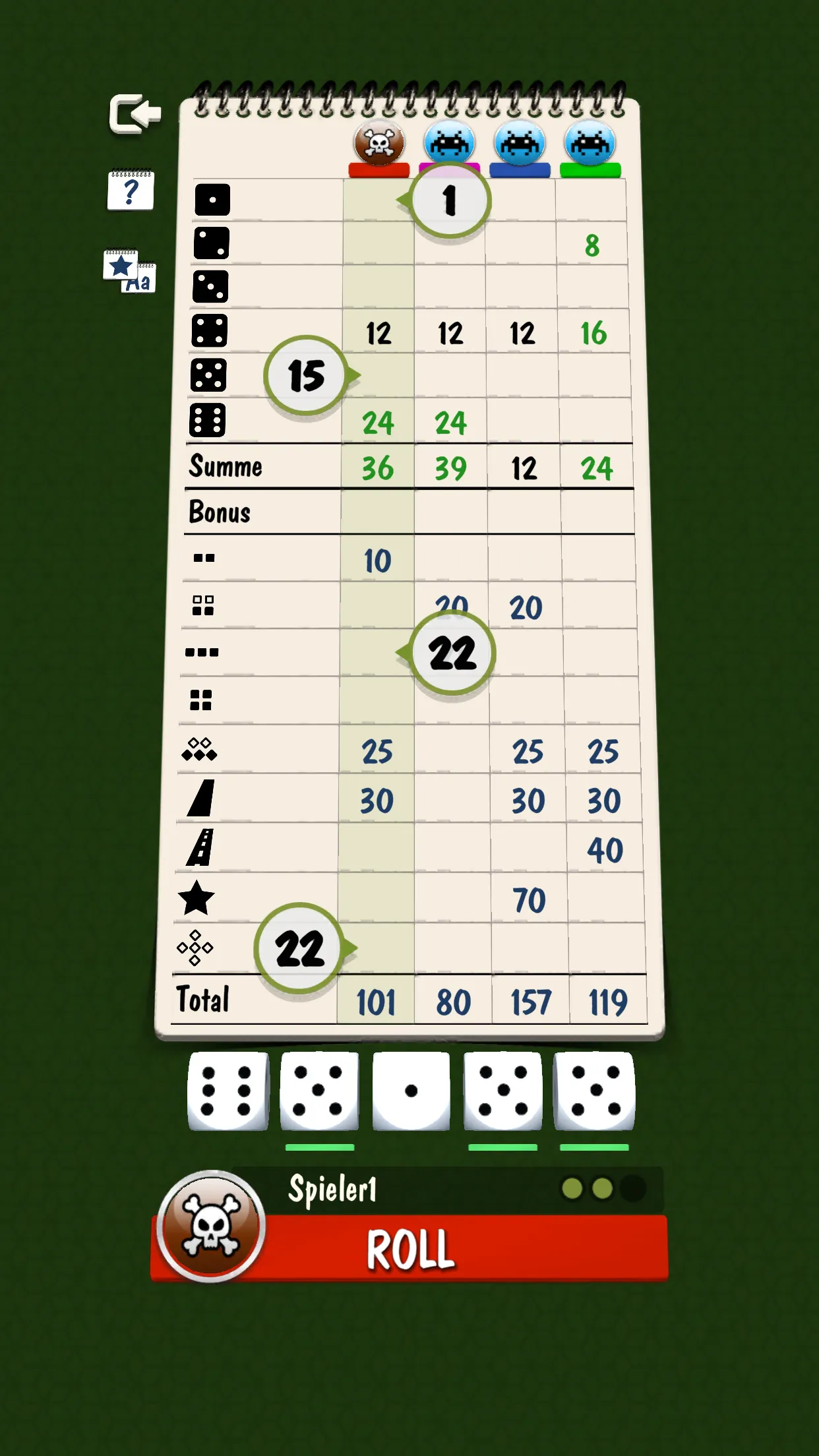 Yatzy Multiplayer Dice Game | Indus Appstore | Screenshot