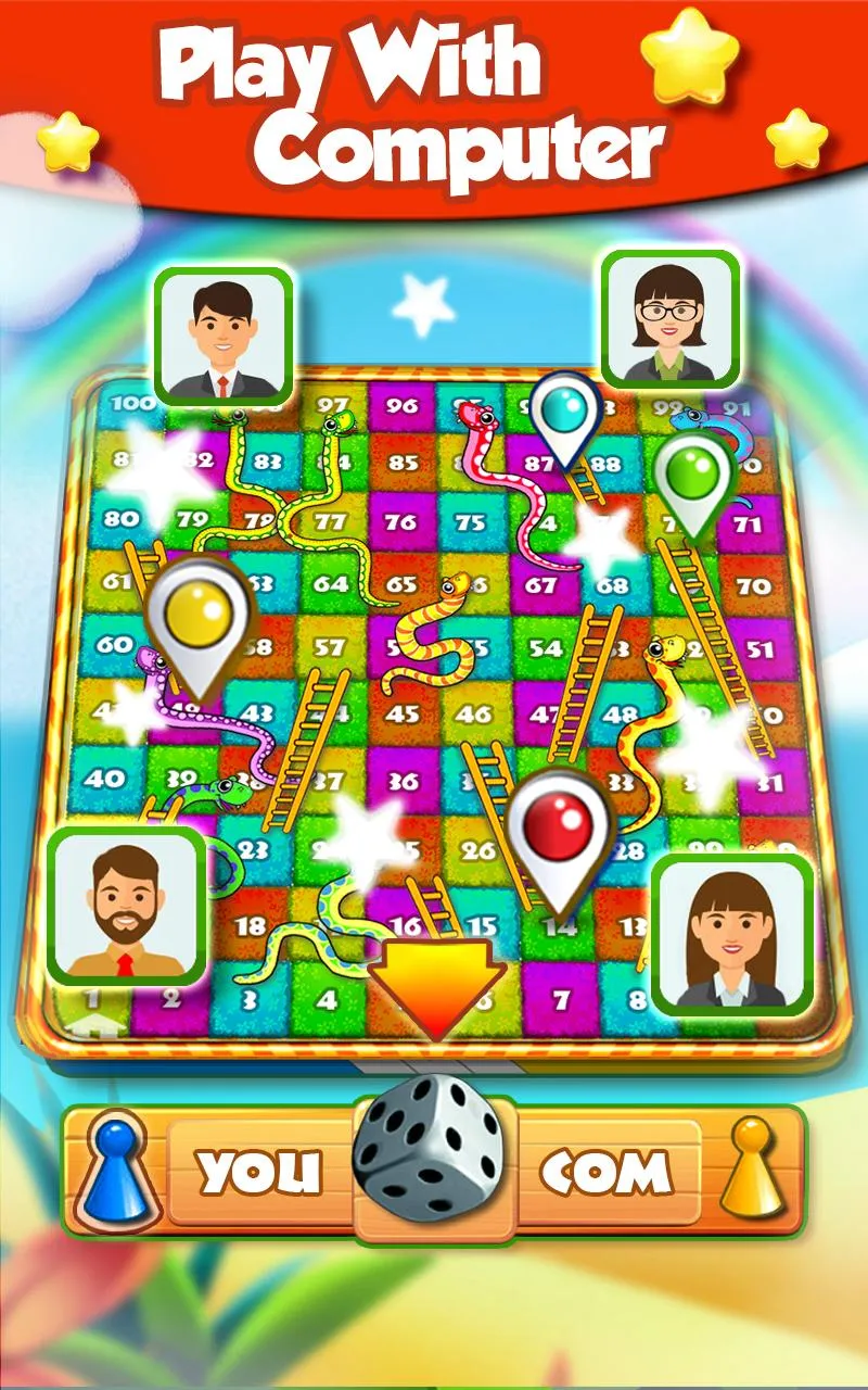 Snakes and Ladders | Indus Appstore | Screenshot