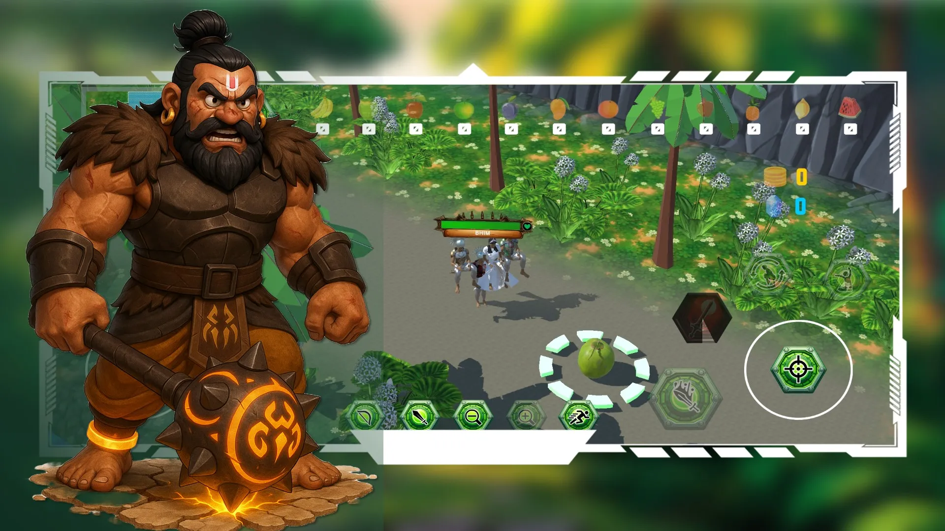 Mahabharata 3D: Legends' Clash | Indus Appstore | Screenshot