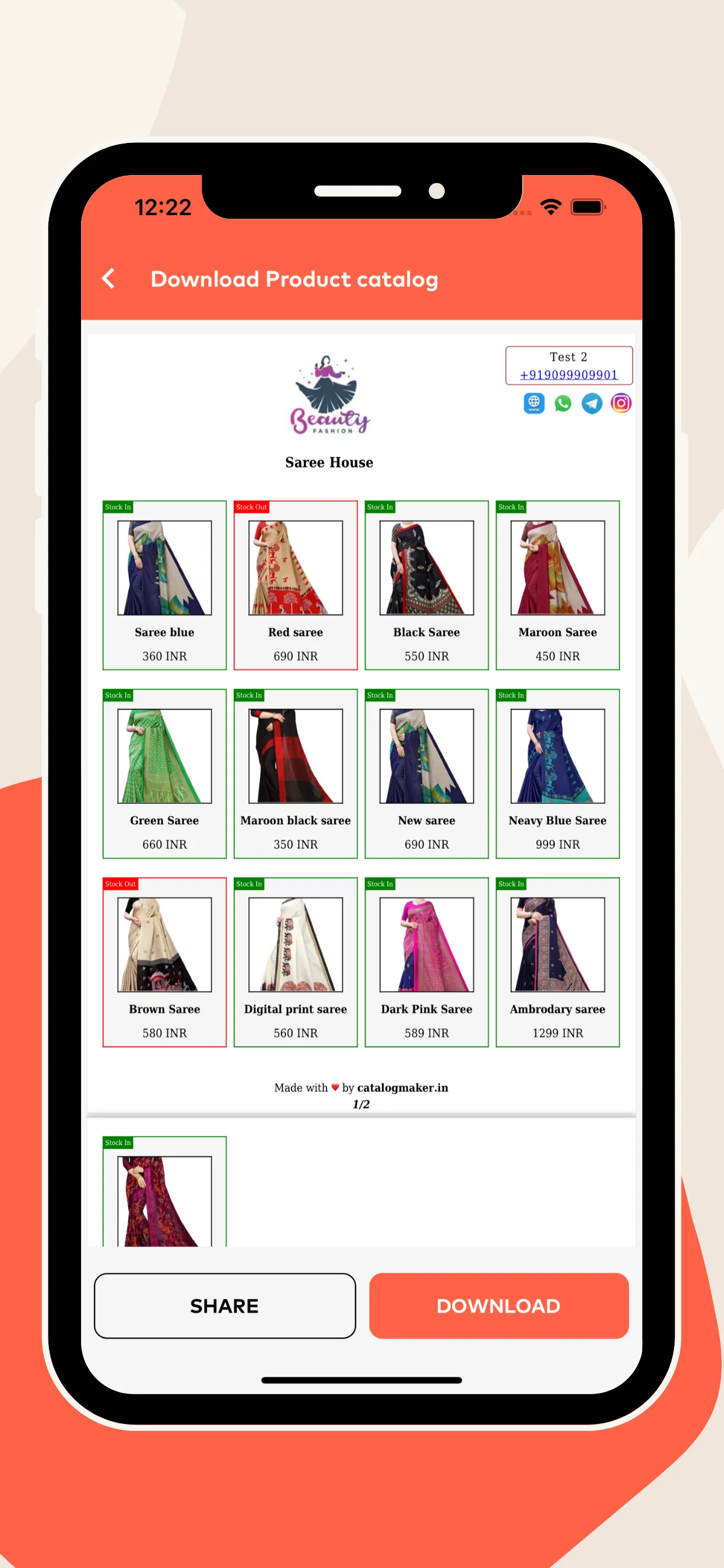 Catalog Maker : Brochure Maker | Indus Appstore | Screenshot