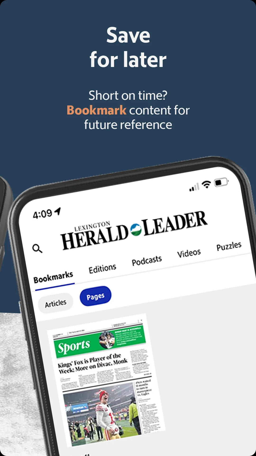 Herald-Leader - Lexington KY | Indus Appstore | Screenshot