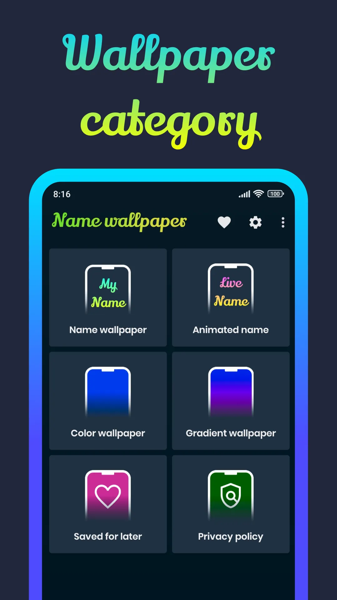 Name wallpaper maker in style | Indus Appstore | Screenshot