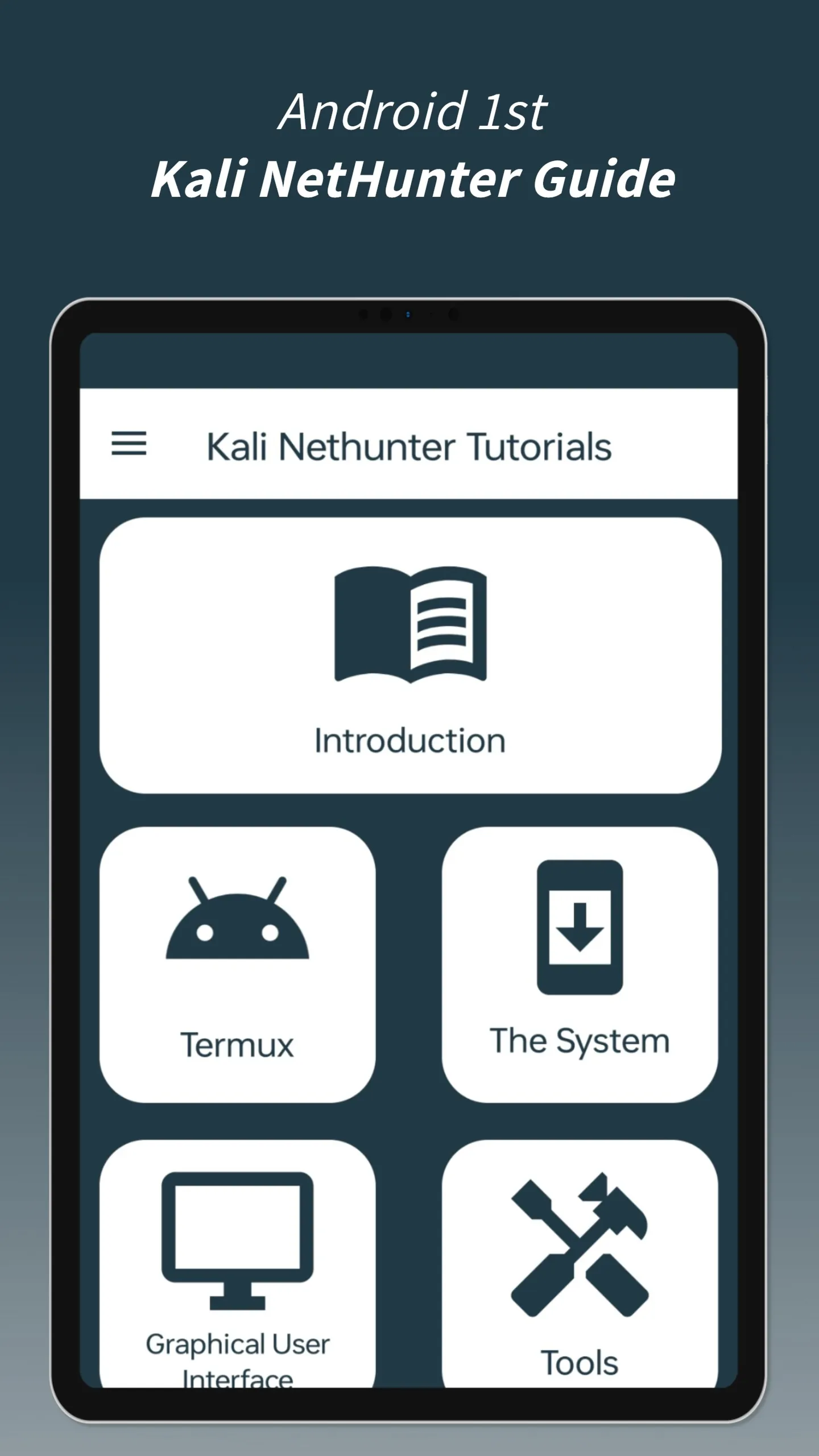 Kali NetHunter Tutorials | Indus Appstore | Screenshot