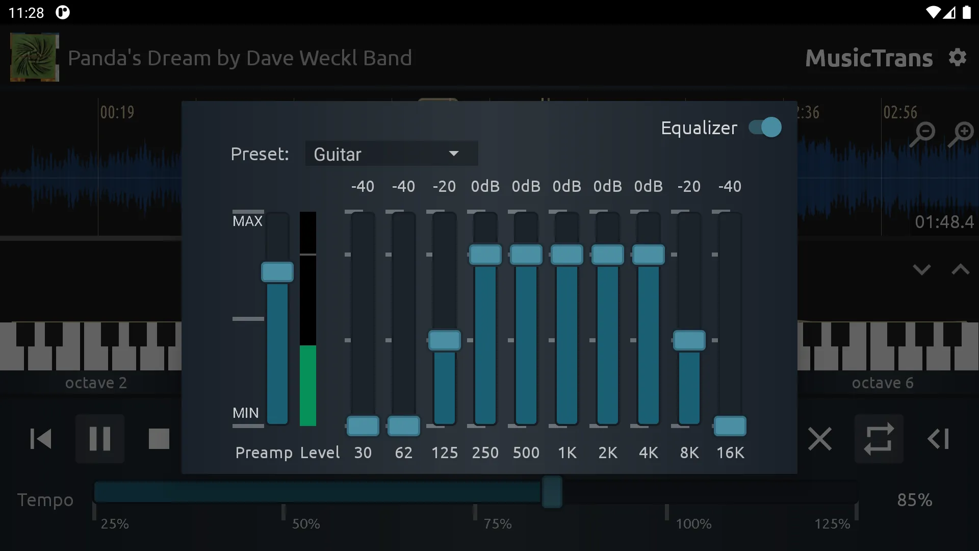 MusicTrans tool for musicians | Indus Appstore | Screenshot