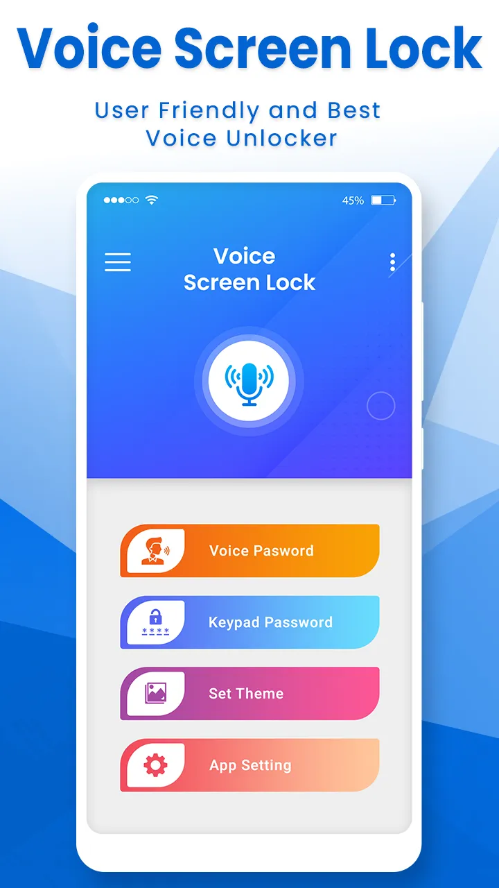 Voice Screen Lock | Indus Appstore | Screenshot