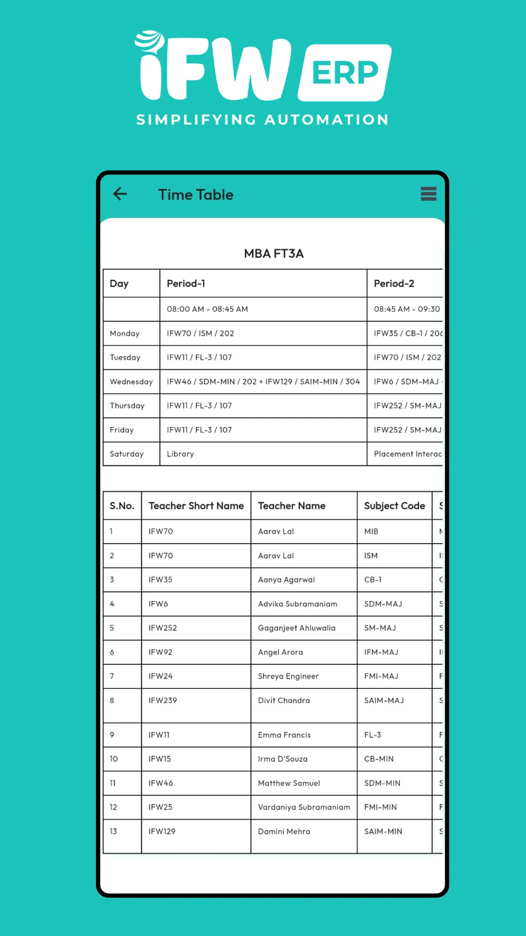 IFW ERP | Indus Appstore | Screenshot