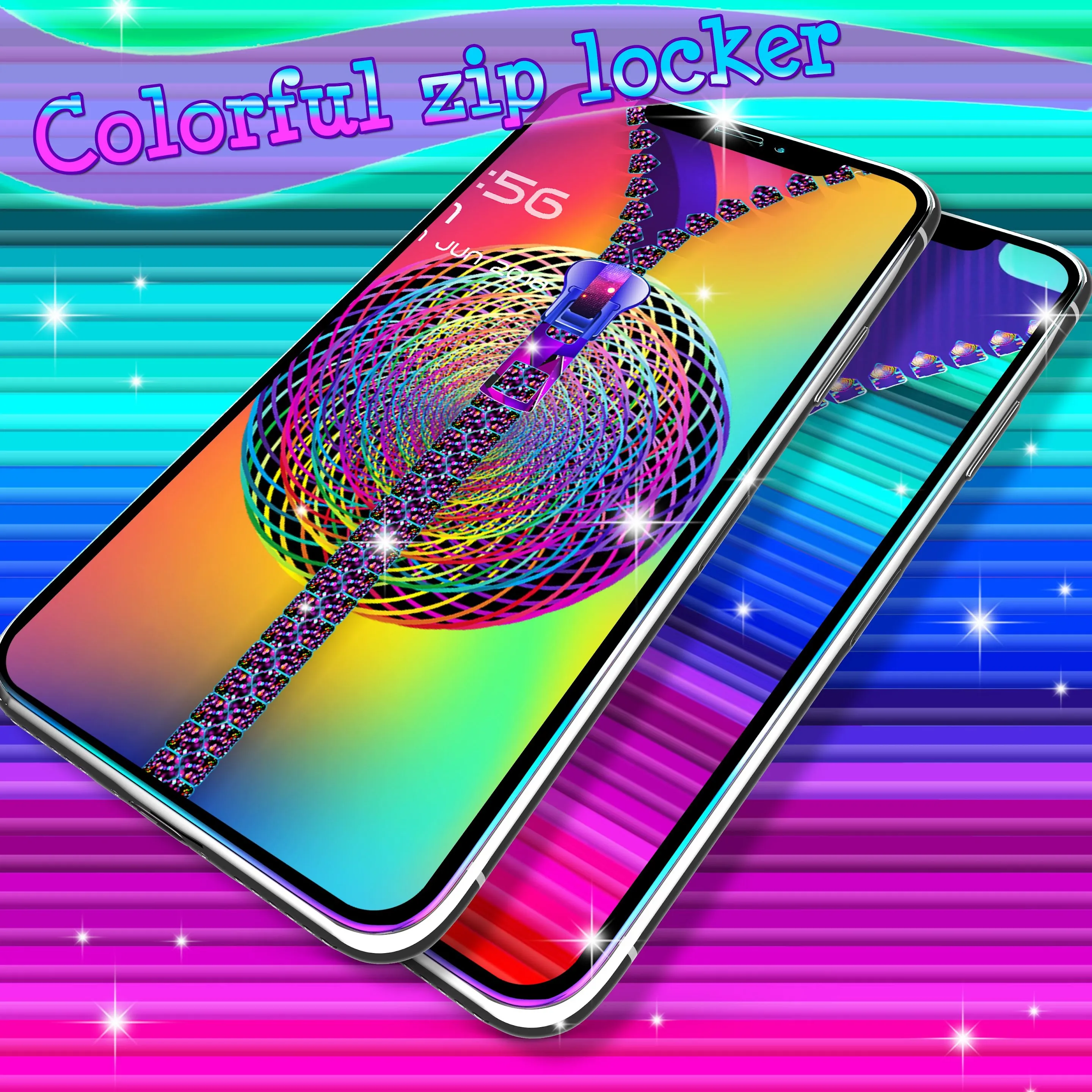 Colorful zip locker | Indus Appstore | Screenshot