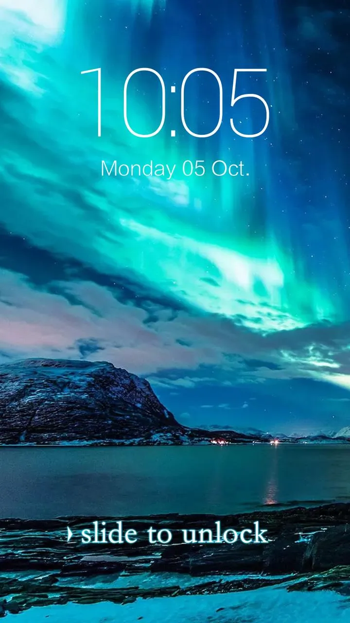 AppLock Theme Aurora | Indus Appstore | Screenshot