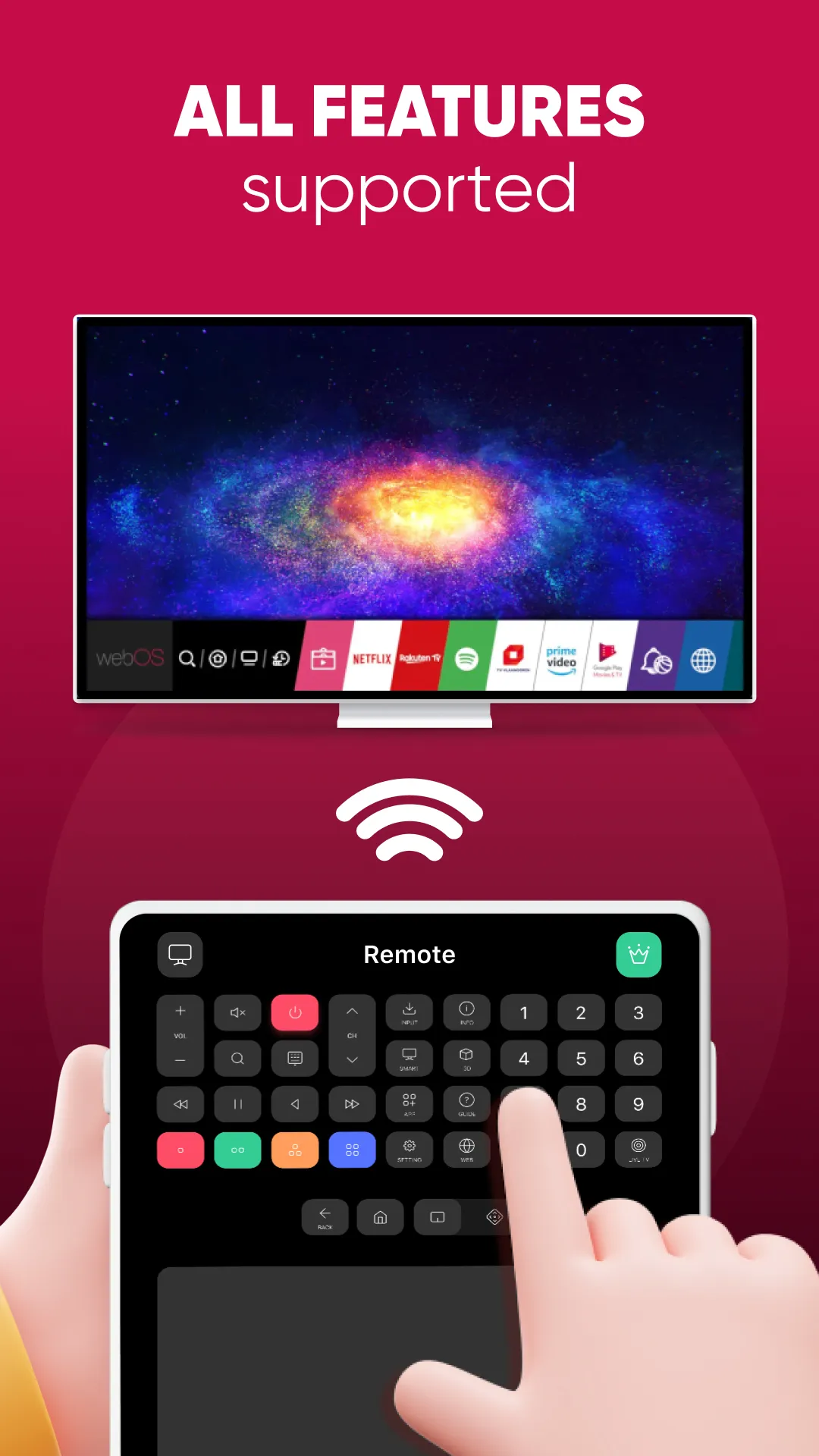 LG Smart TV Remote plus ThinQ | Indus Appstore | Screenshot