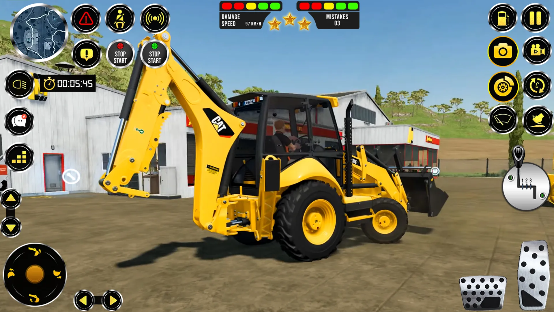 Snow Construction JCB Games 3D | Indus Appstore | Screenshot