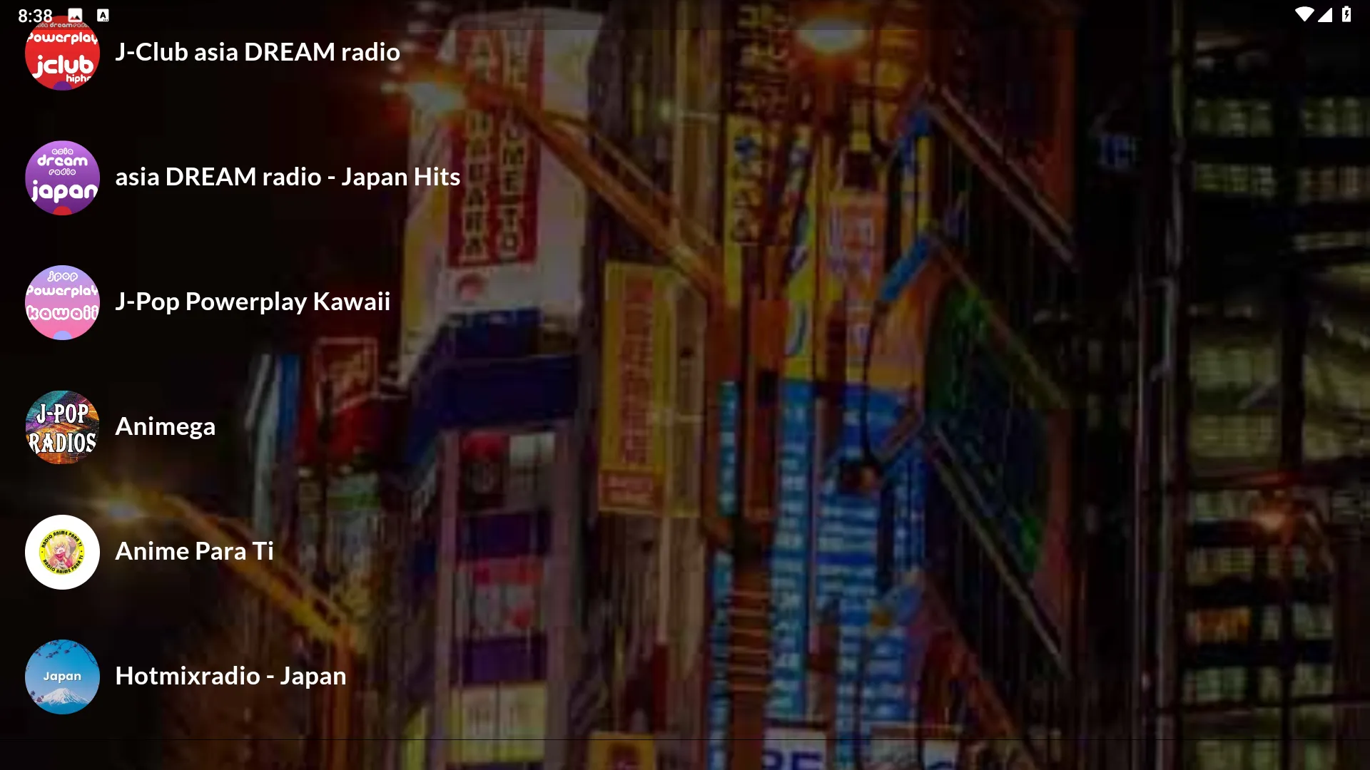 J-Pop Music Radios | Indus Appstore | Screenshot