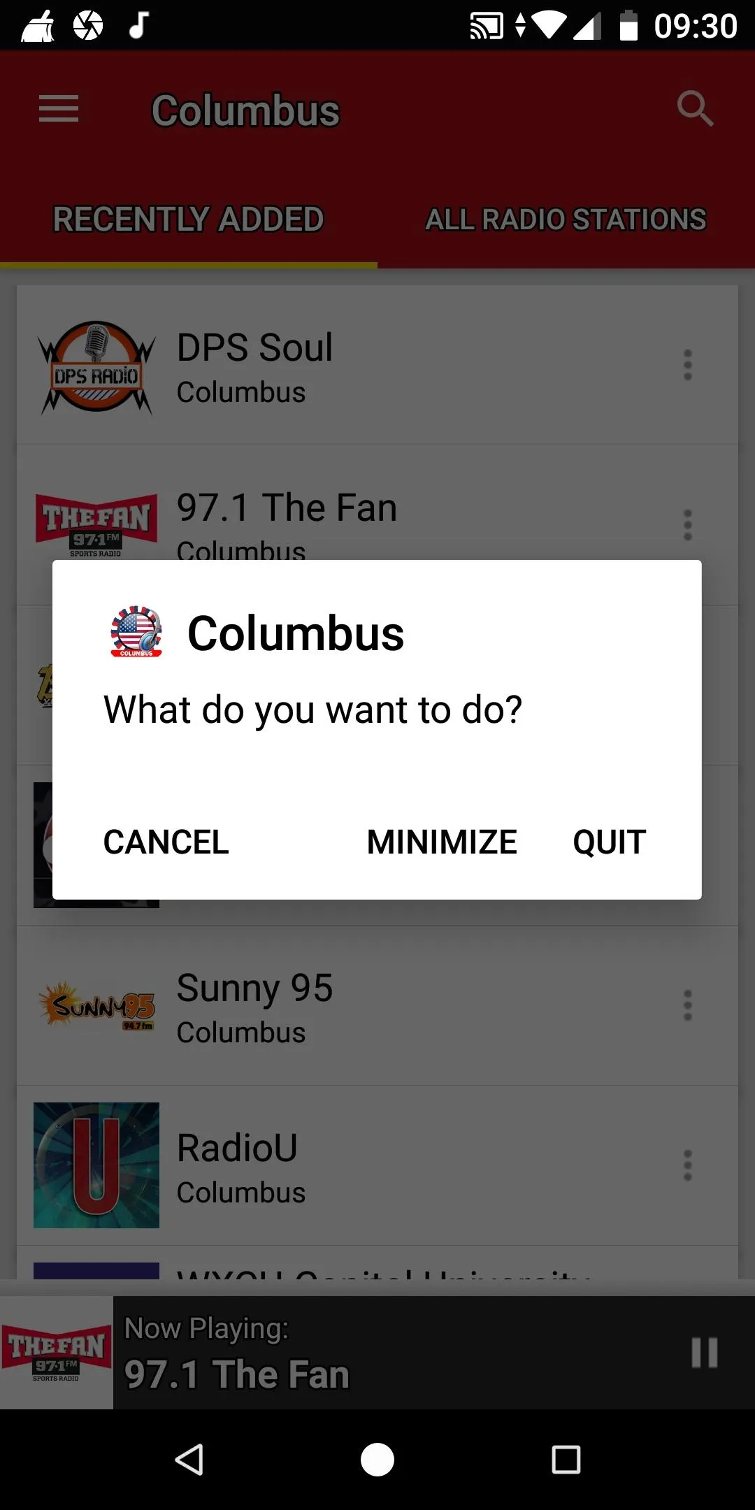 Columbus Radio Stations | Indus Appstore | Screenshot