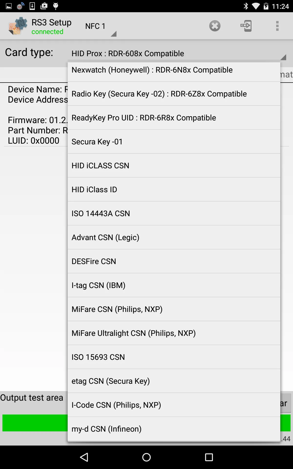 RS3 NFC Setup | Indus Appstore | Screenshot