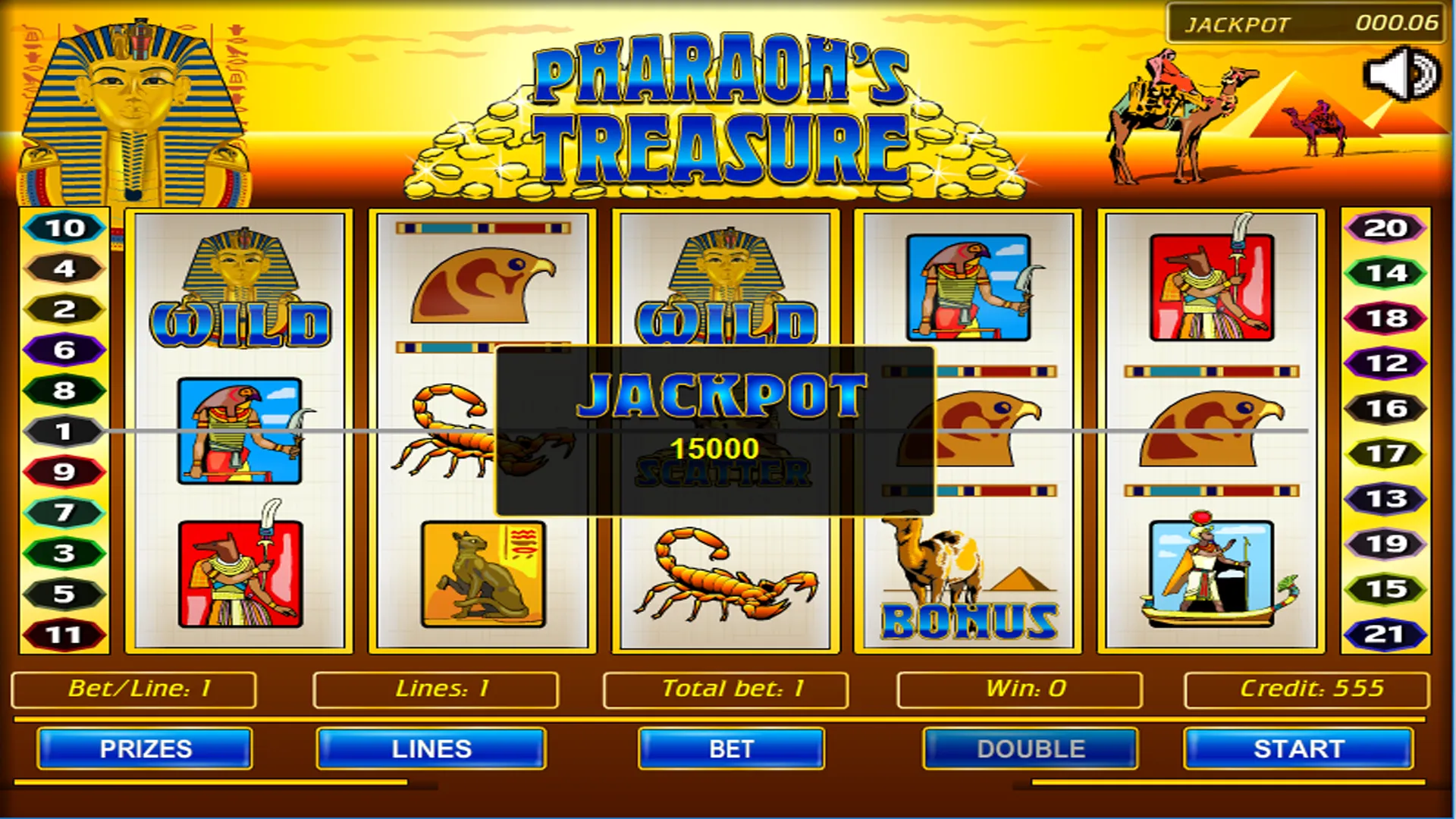 Pharaoh's Treasure | Indus Appstore | Screenshot