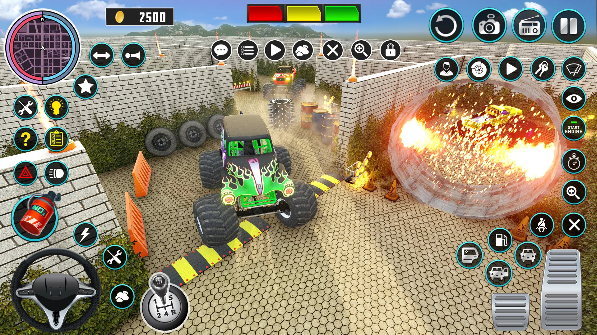 Monster Truck Maze Puzzle Game | Indus Appstore | Screenshot