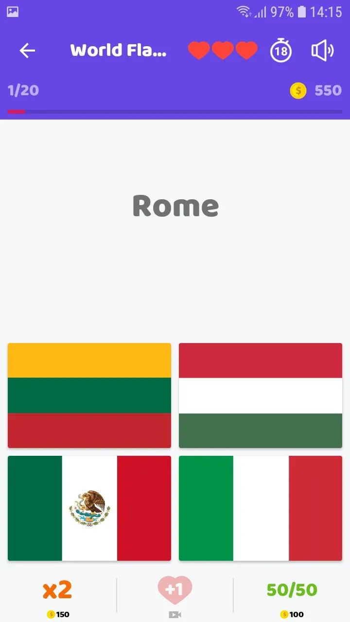 Flags and Capitals Guess-Quiz | Indus Appstore | Screenshot