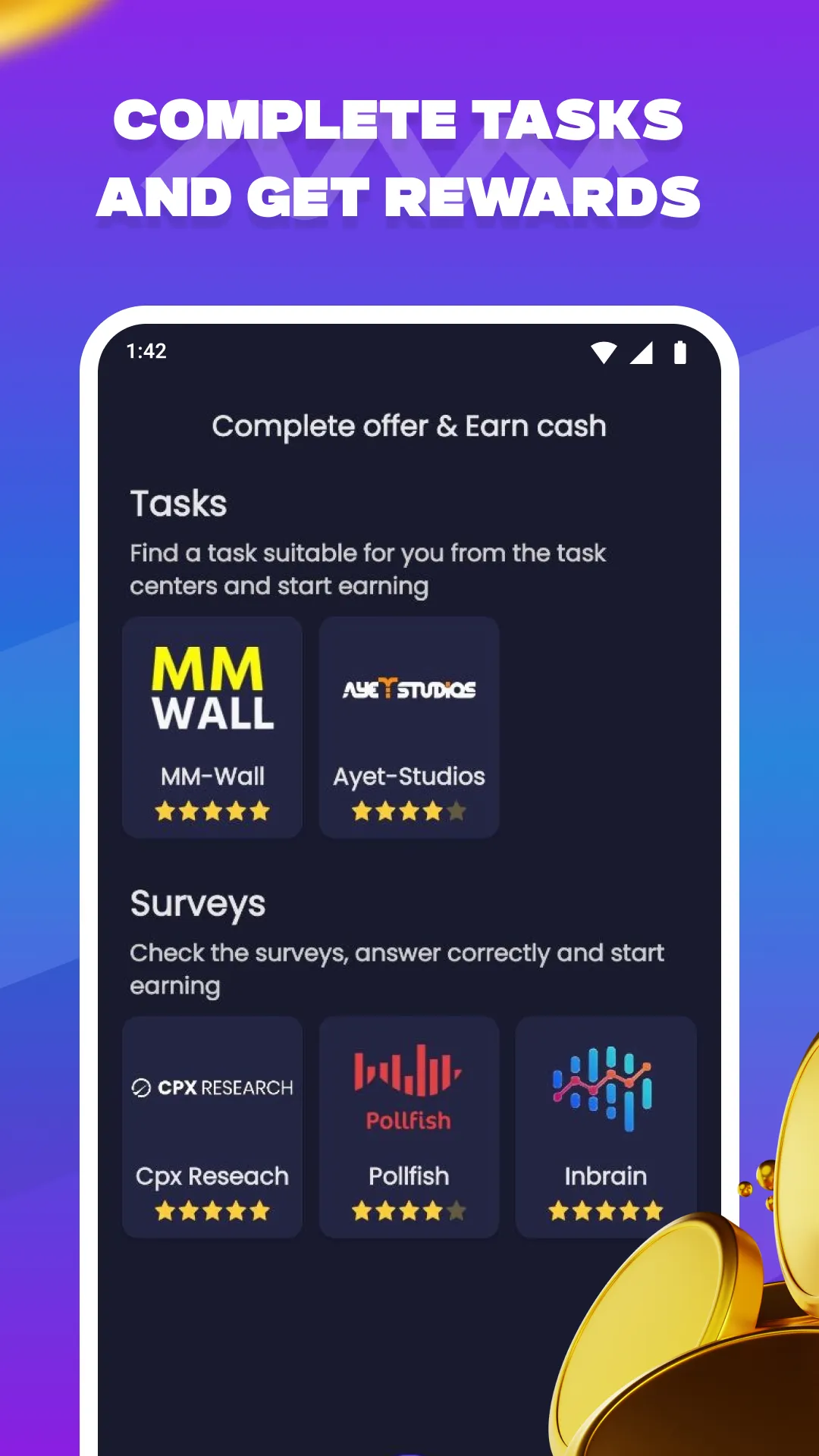 Earnly - Earn Money & Get Cash | Indus Appstore | Screenshot