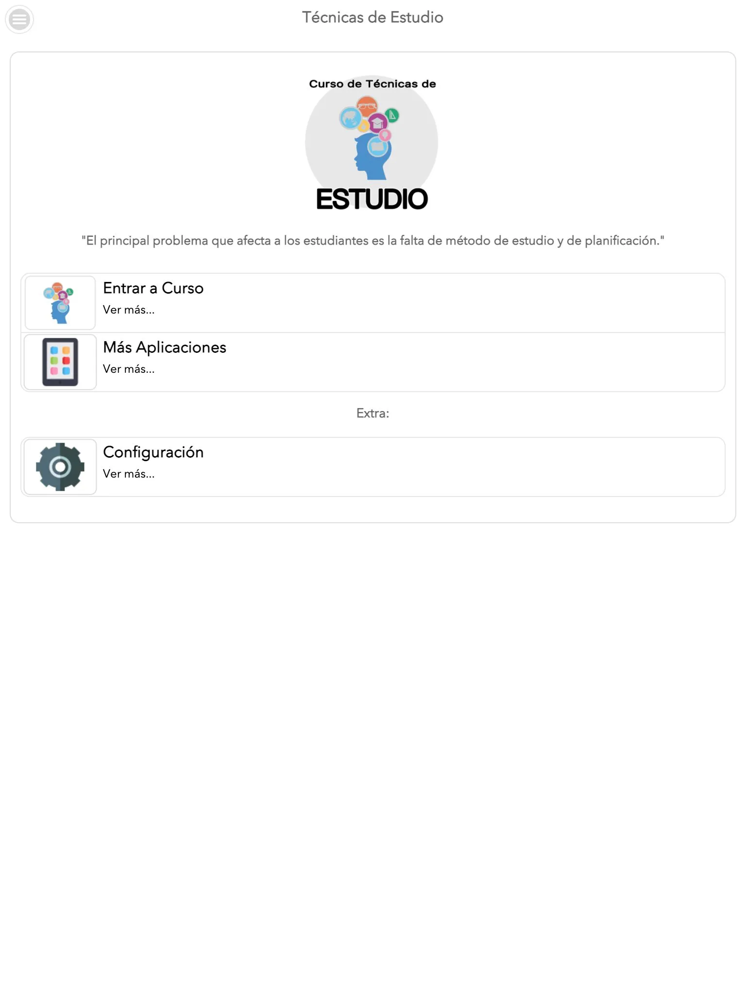 Técnicas de Estudio | Indus Appstore | Screenshot