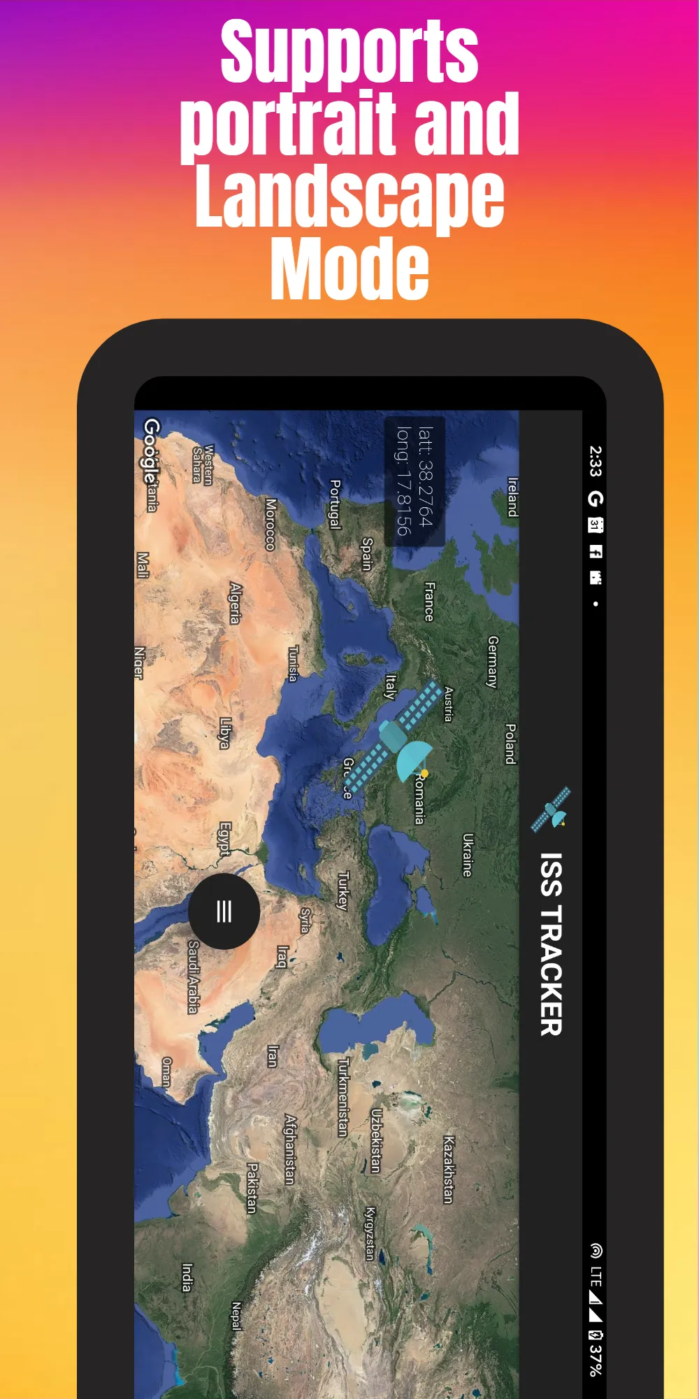 ISS Live: Location & Stream | Indus Appstore | Screenshot