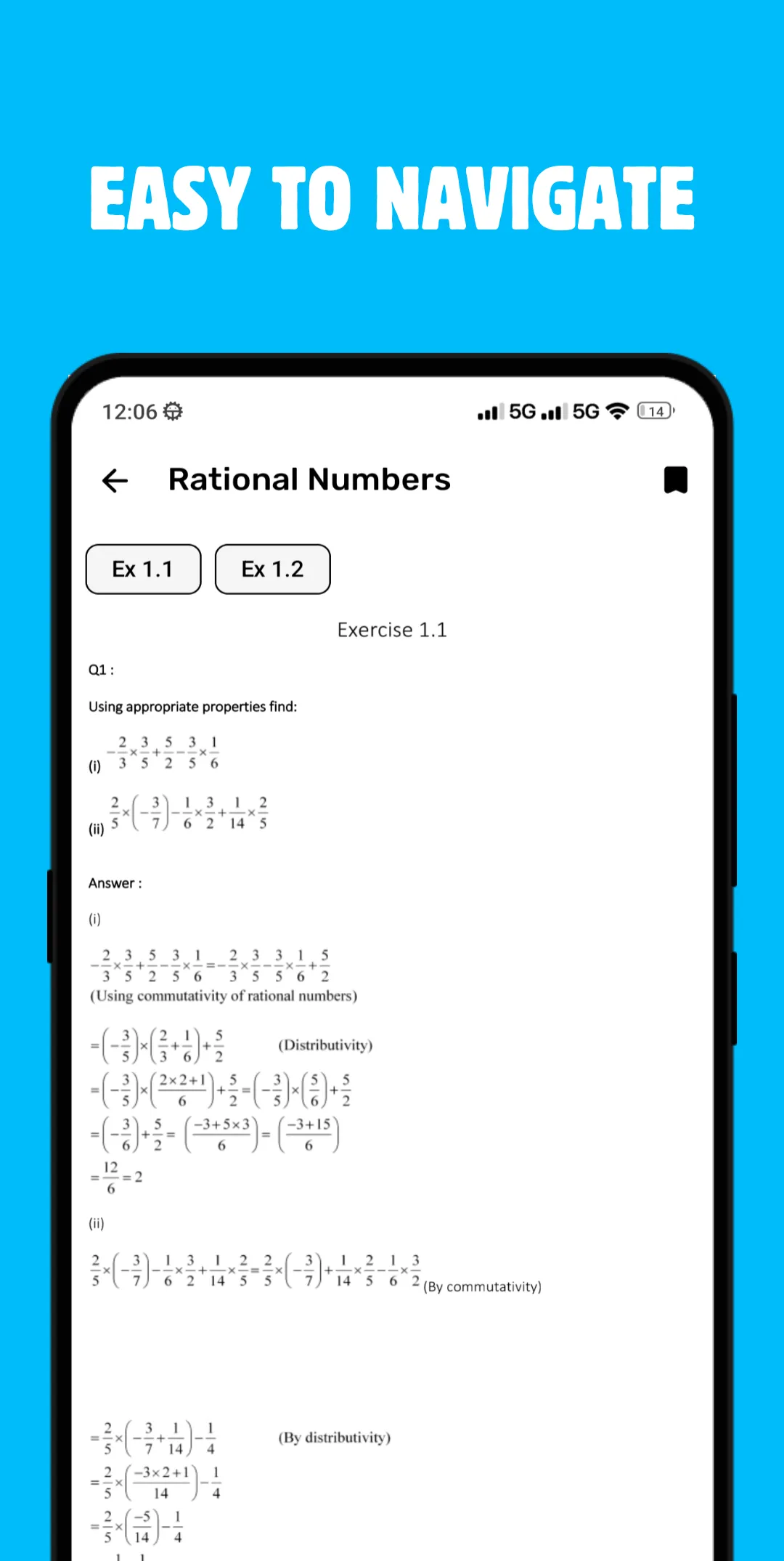 Class 8 Maths Solution Offline | Indus Appstore | Screenshot