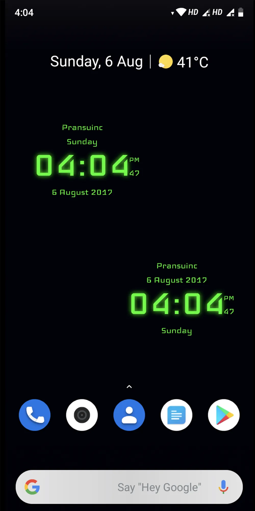 Digital Clock | Indus Appstore | Screenshot