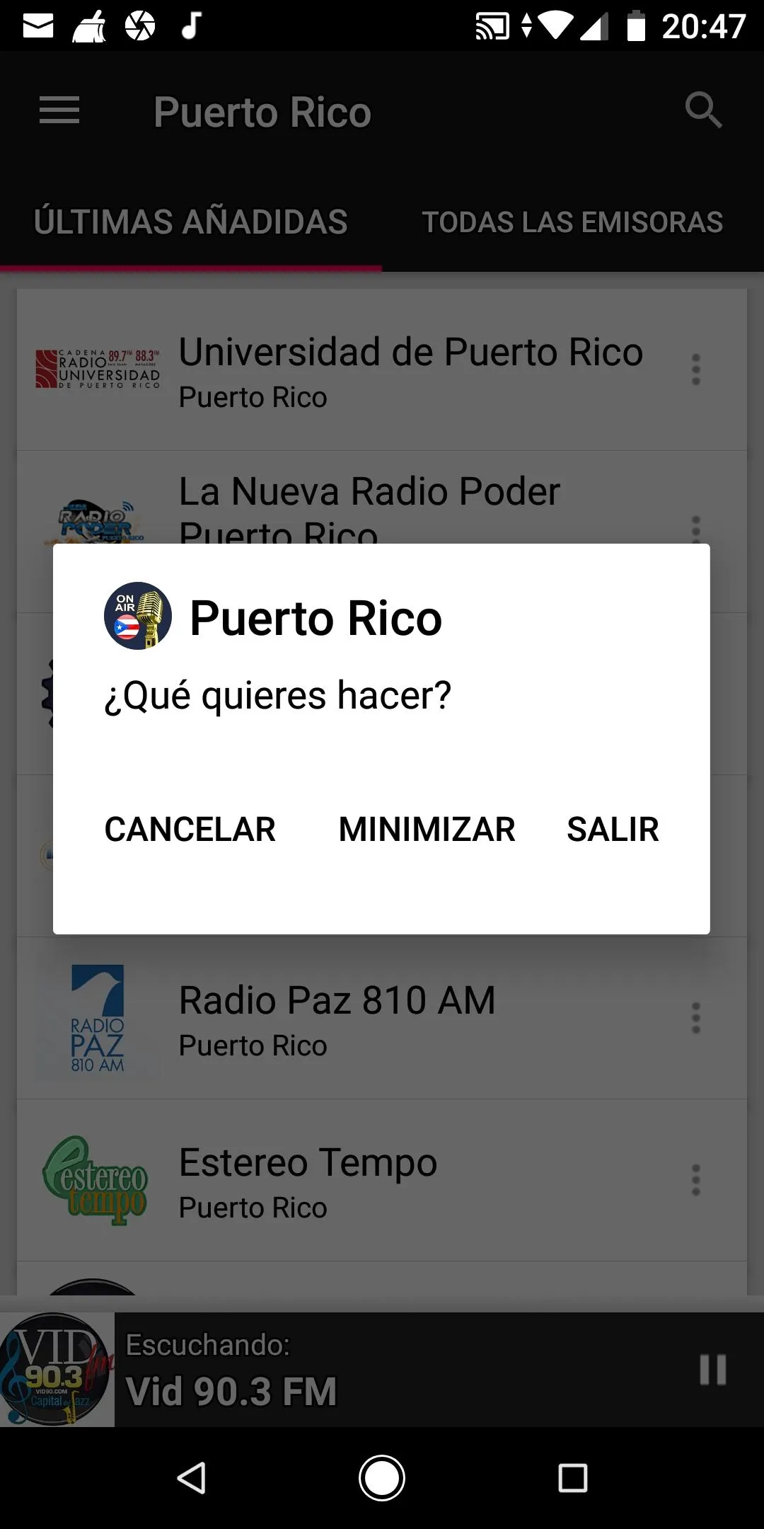 Puerto Rico Radio Stations | Indus Appstore | Screenshot