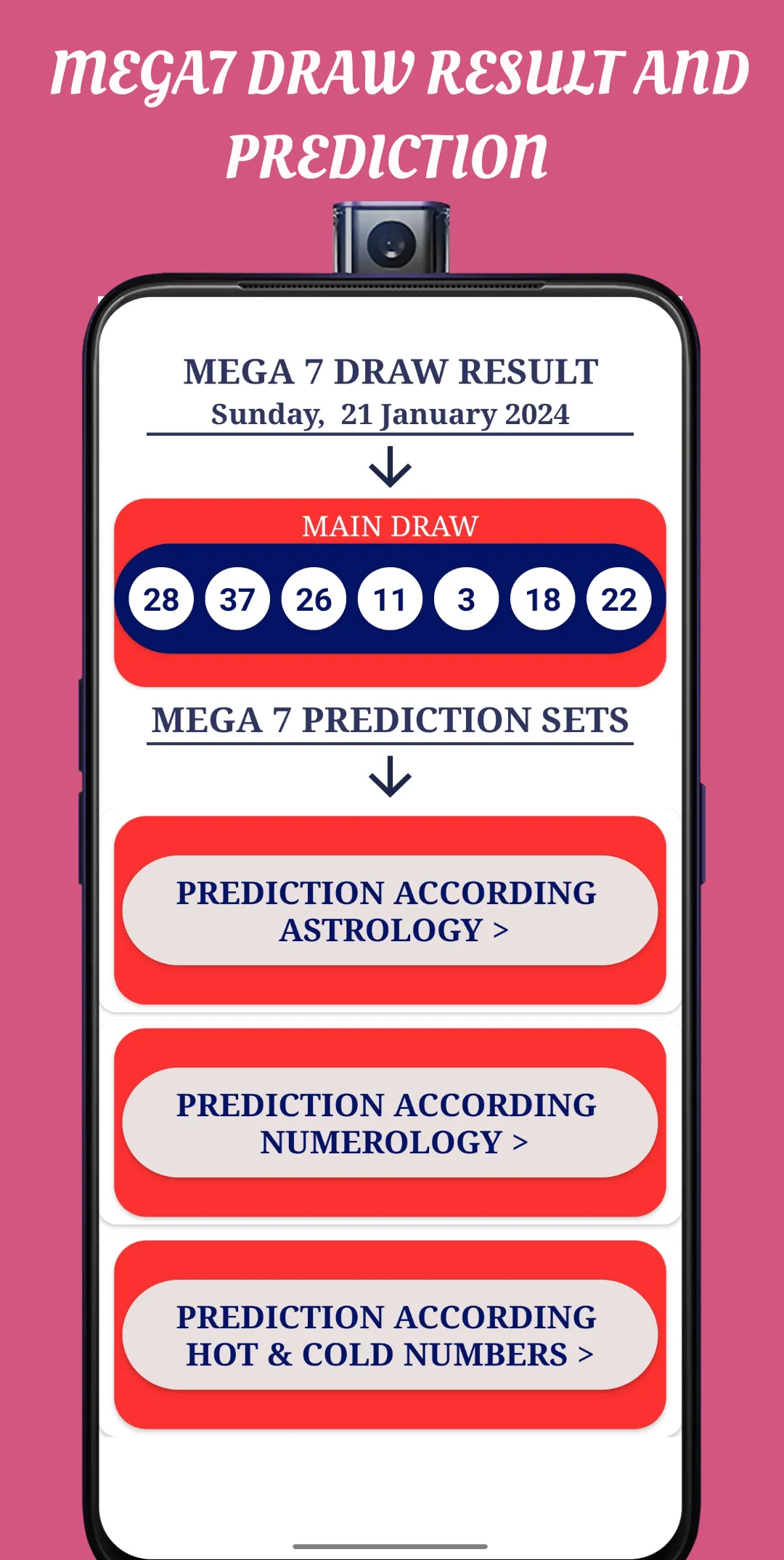 Emirates Draws Prediction | Indus Appstore | Screenshot