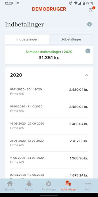 Industriens Pension | Indus Appstore | Screenshot