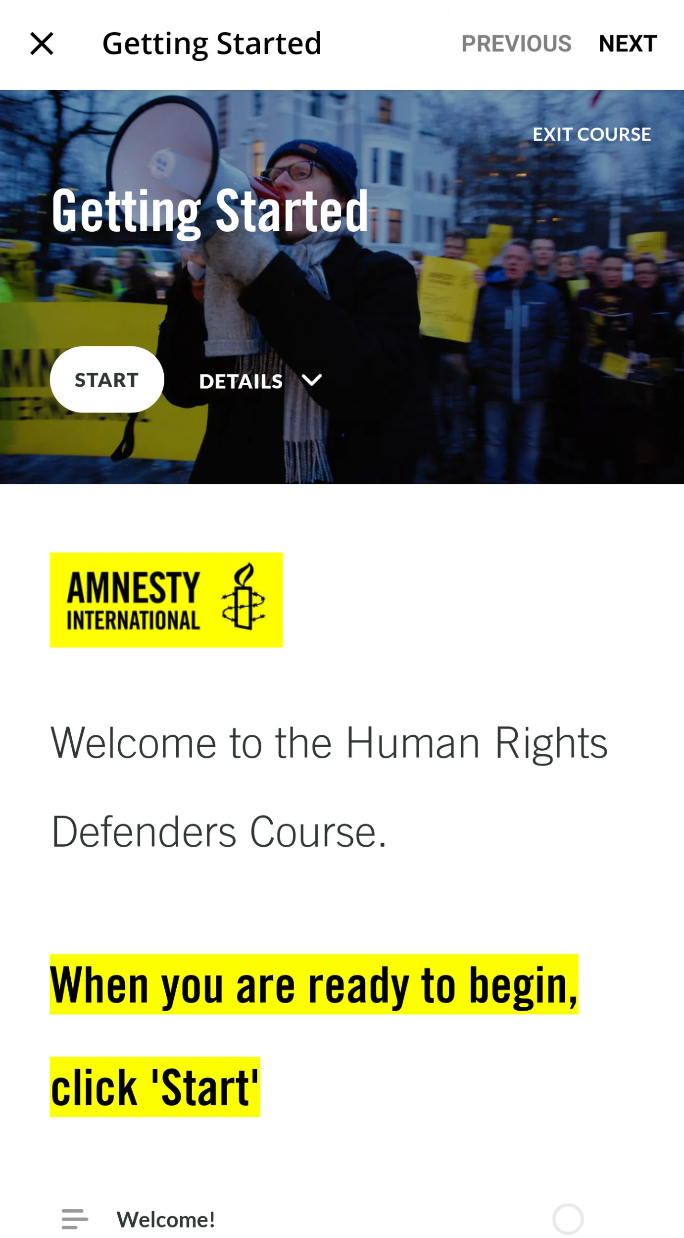 Human Rights Academy | Indus Appstore | Screenshot