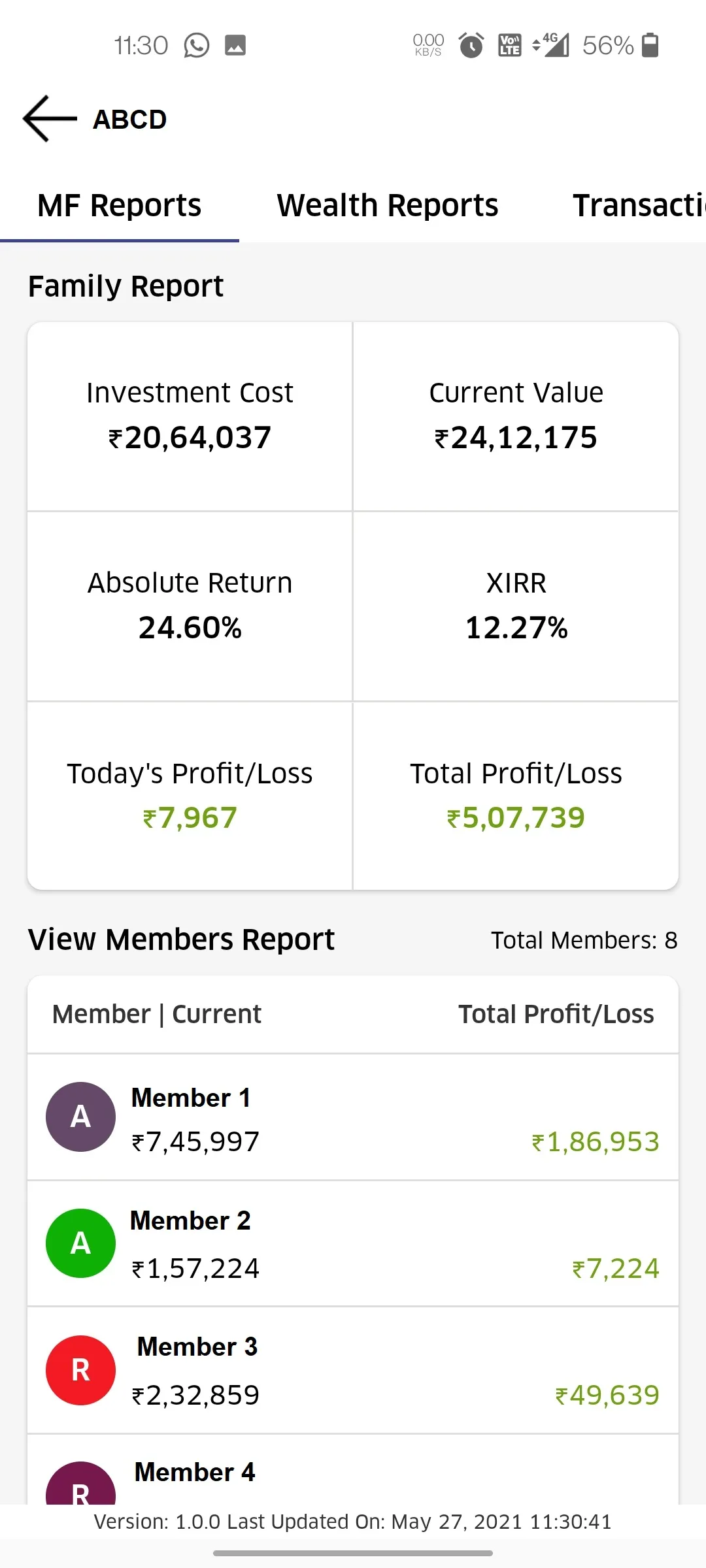 DS Wealthh | Indus Appstore | Screenshot