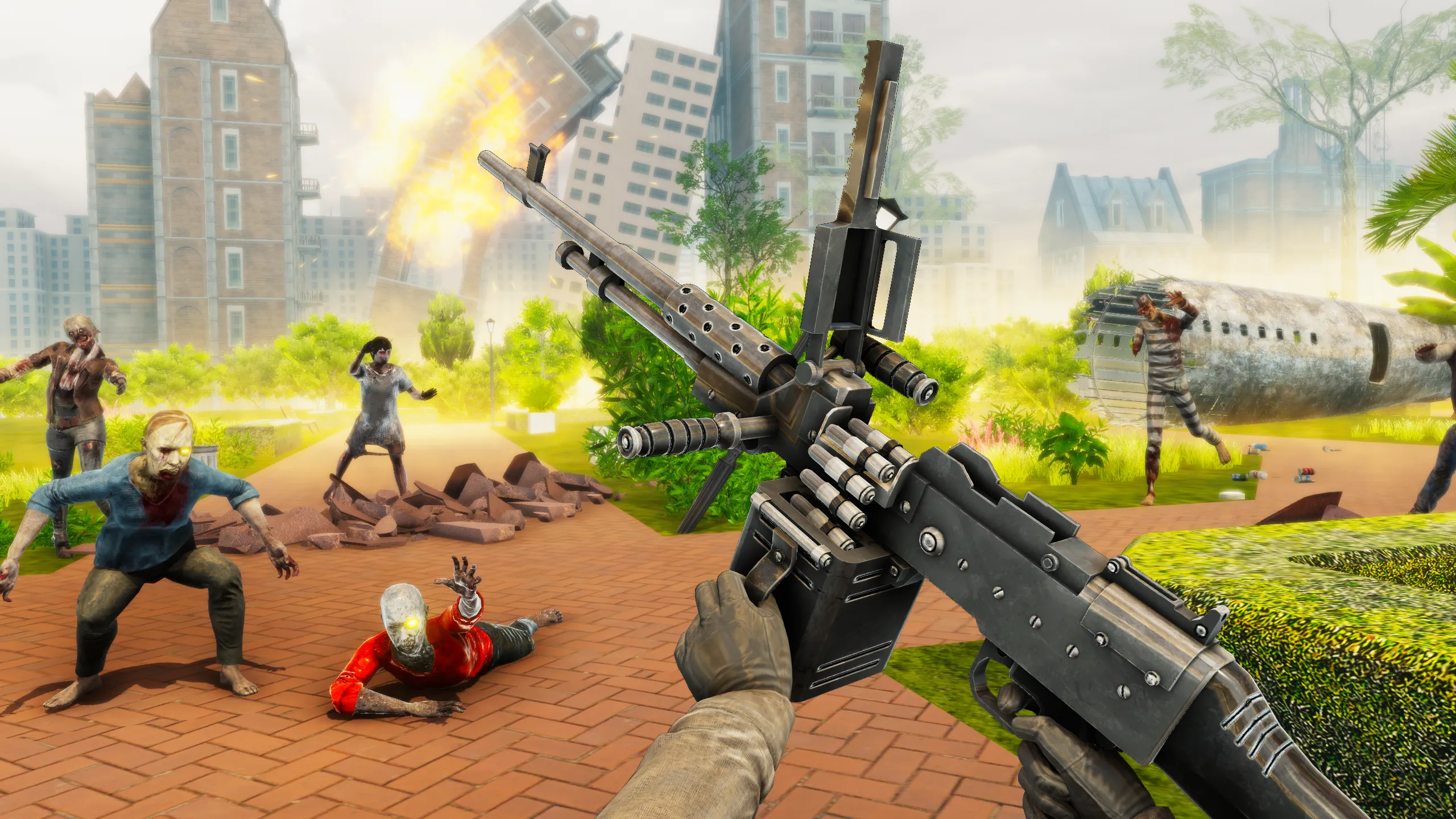 Zombie Gunner : Gunship Games | Indus Appstore | Screenshot