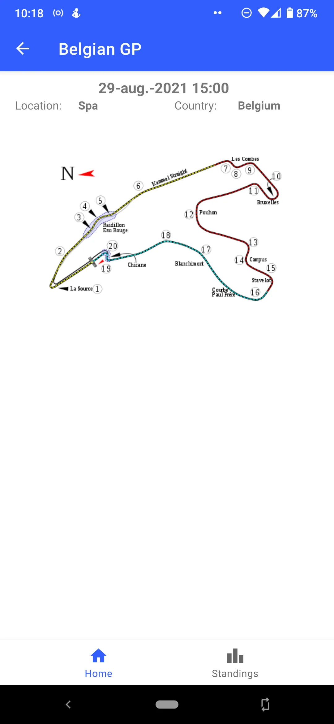 Autosport STATS | Indus Appstore | Screenshot