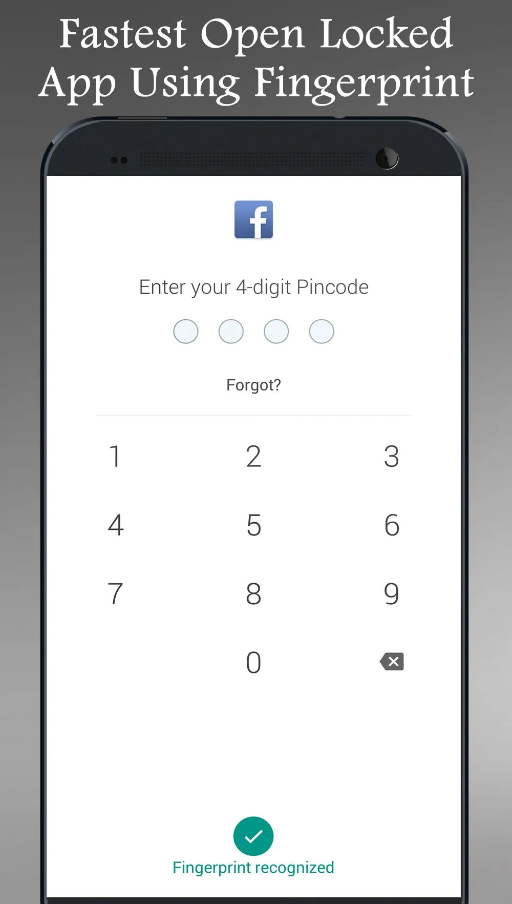 Fingerprint App Lock Real | Indus Appstore | Screenshot