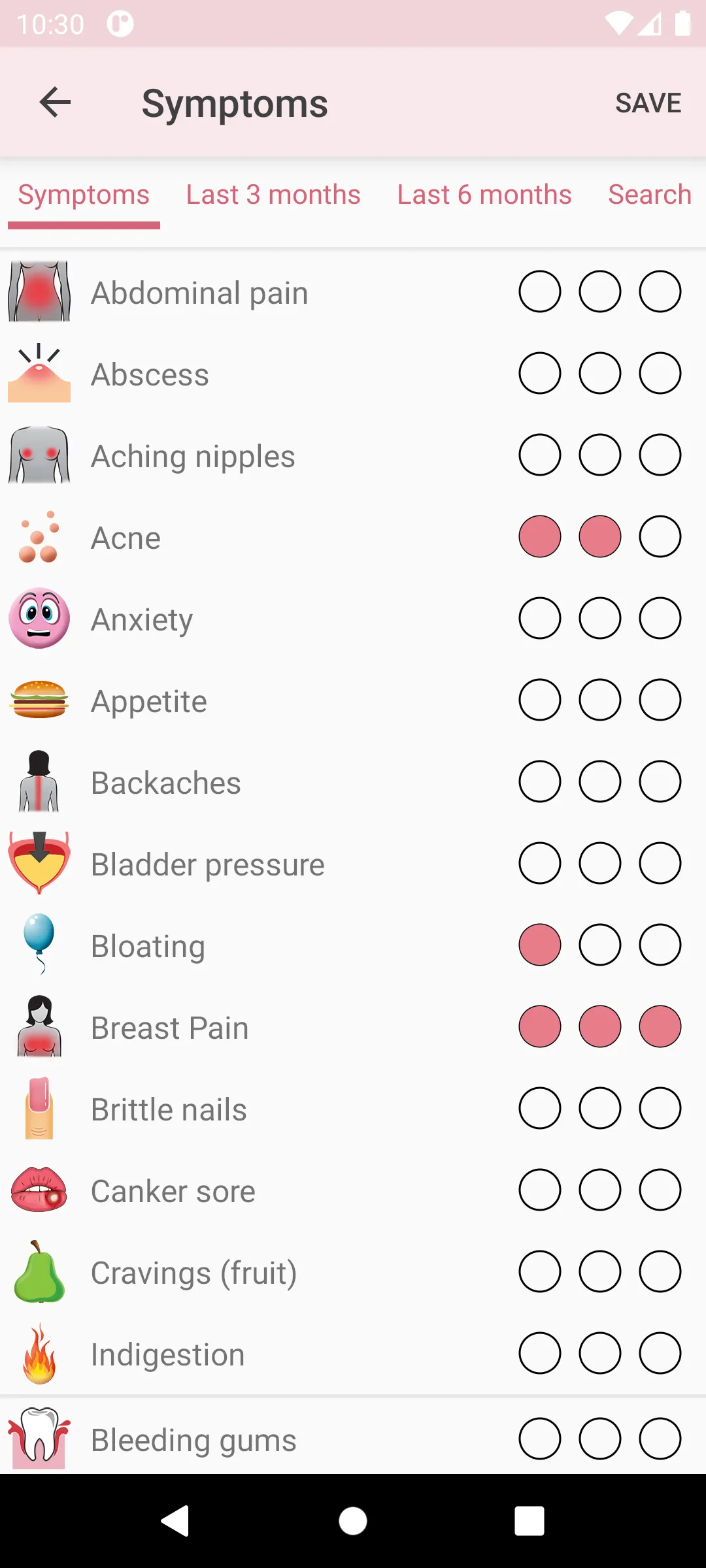 WomanLog Period Calendar | Indus Appstore | Screenshot