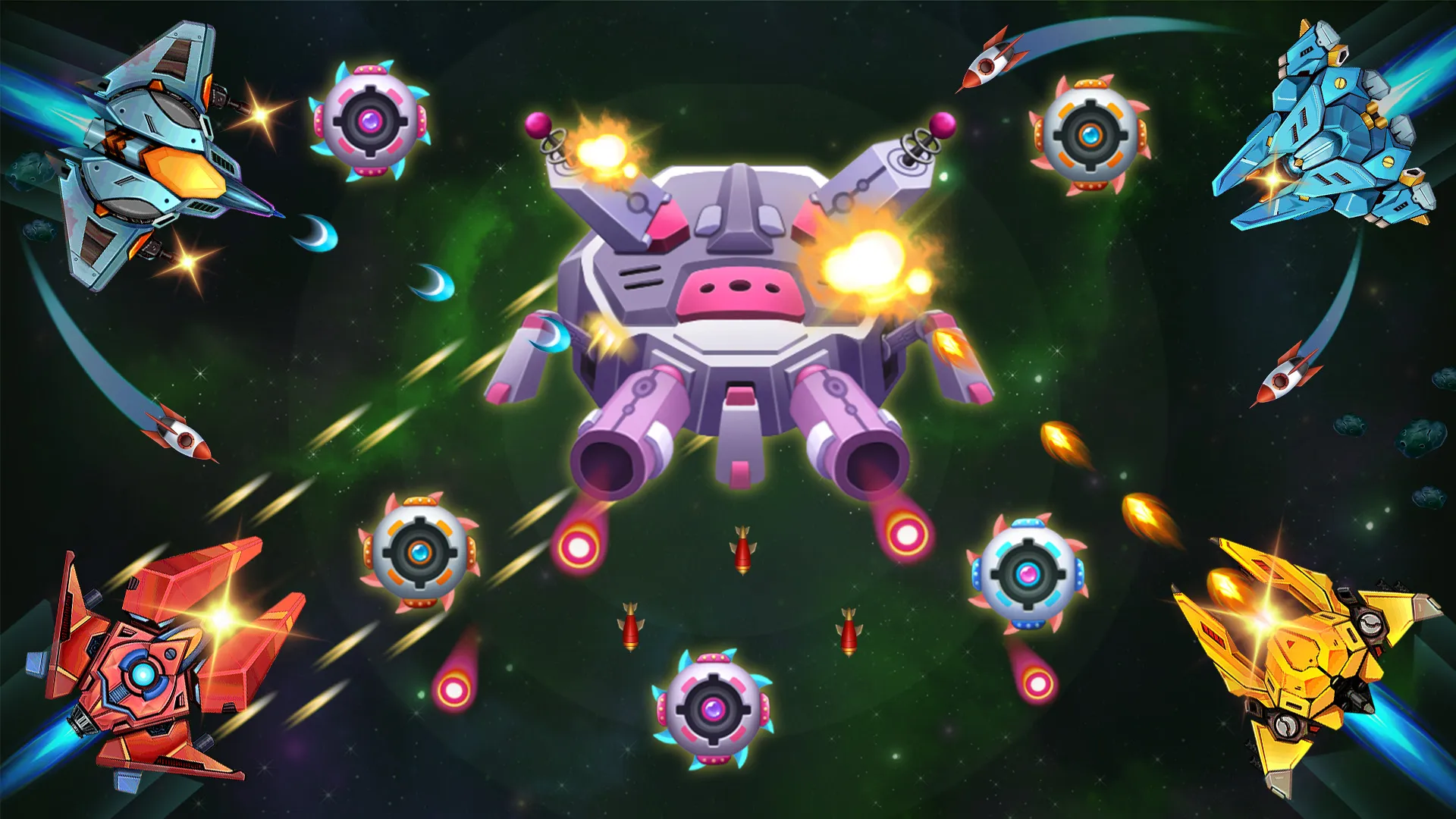 Chicken Attack: Galaxy Shooter | Indus Appstore | Screenshot