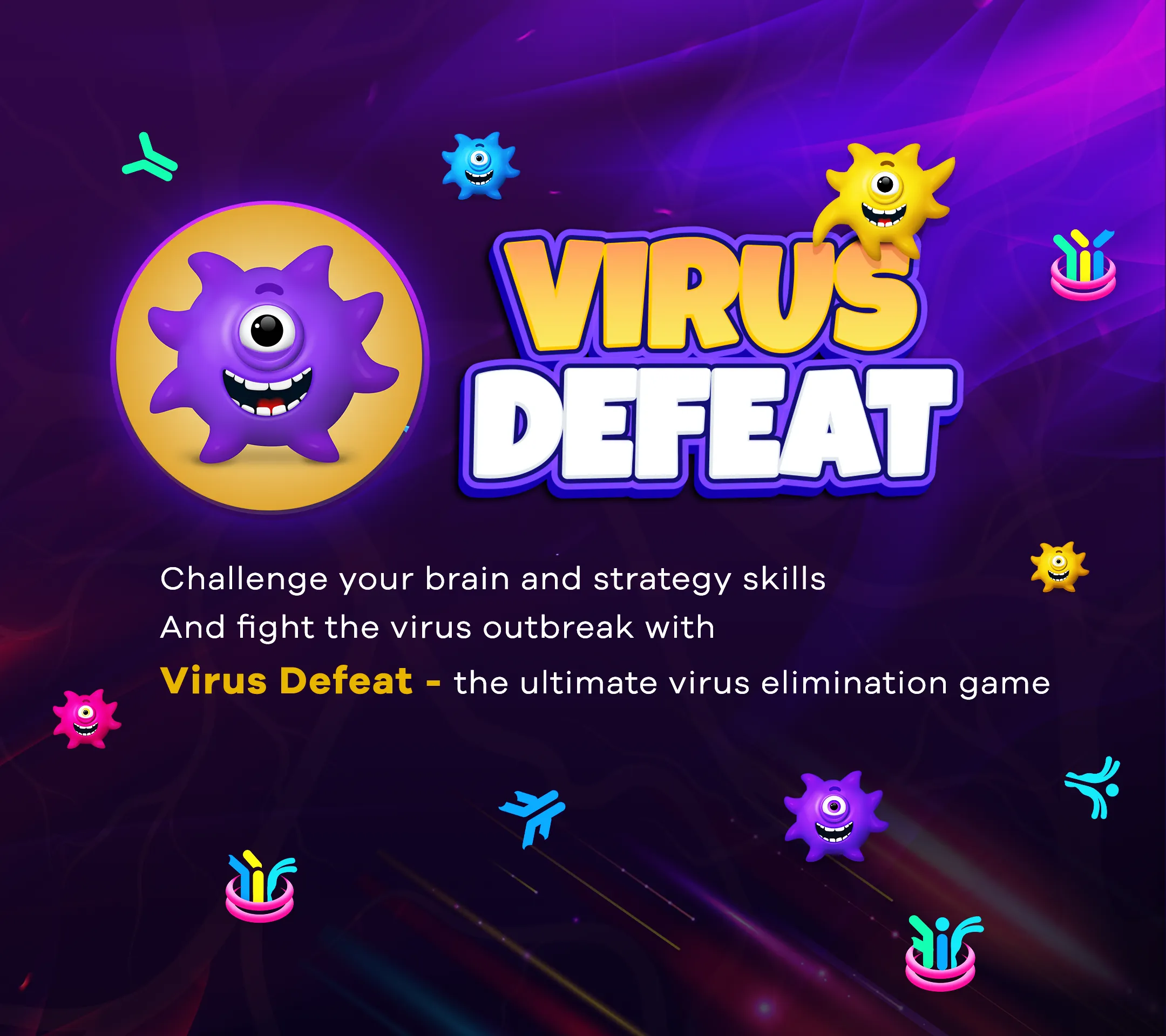 Virus Defeat: Plague strategy | Indus Appstore | Screenshot