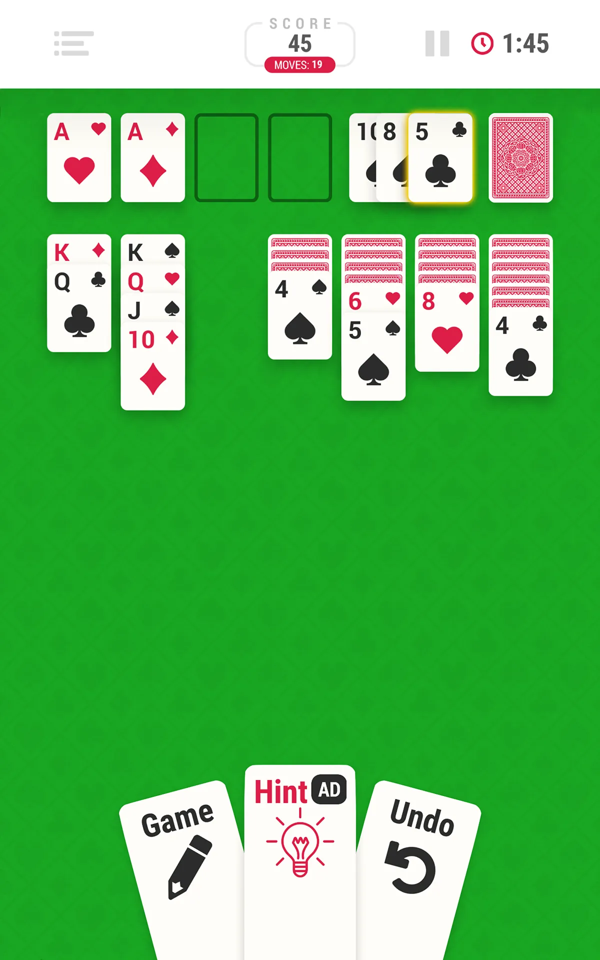 Solitaire Infinite | Indus Appstore | Screenshot