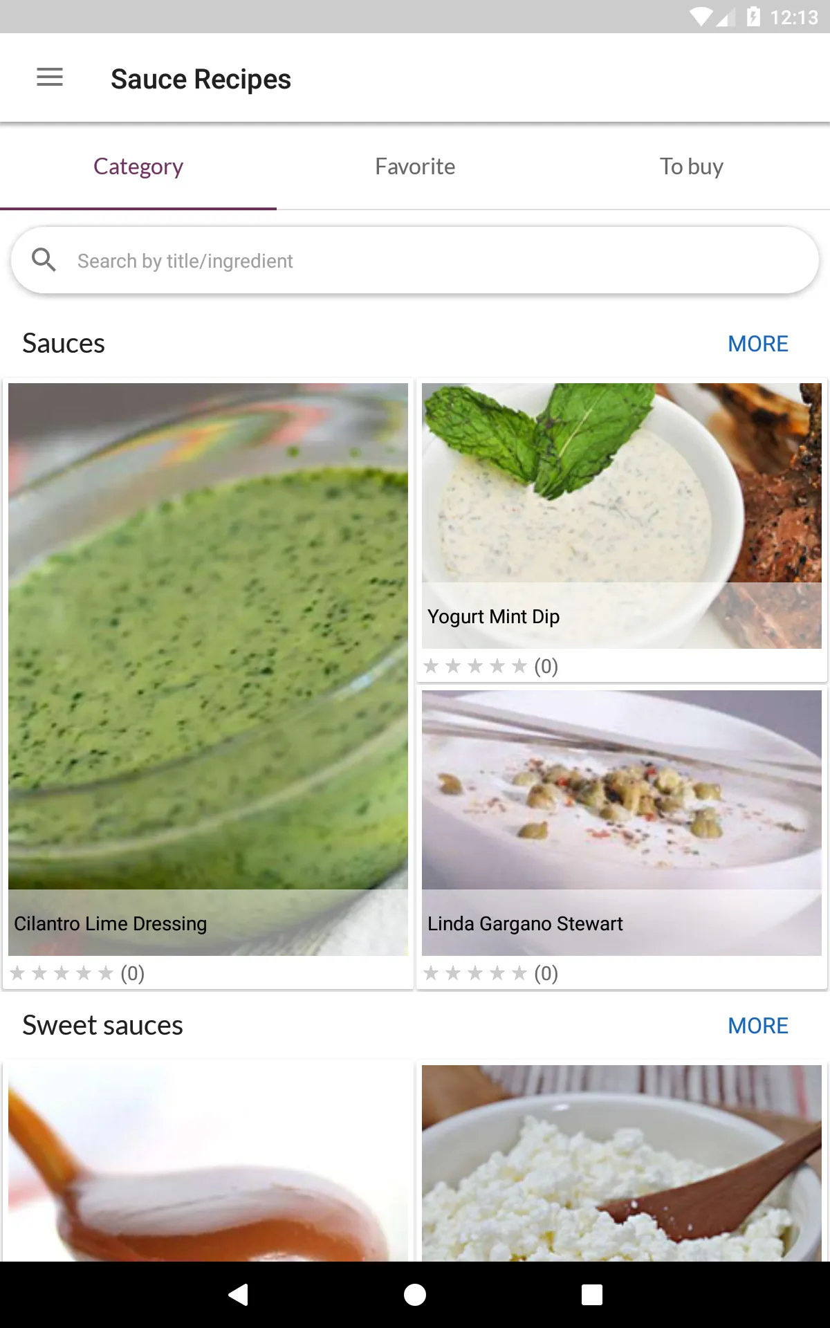 Sauce Recipes | Indus Appstore | Screenshot