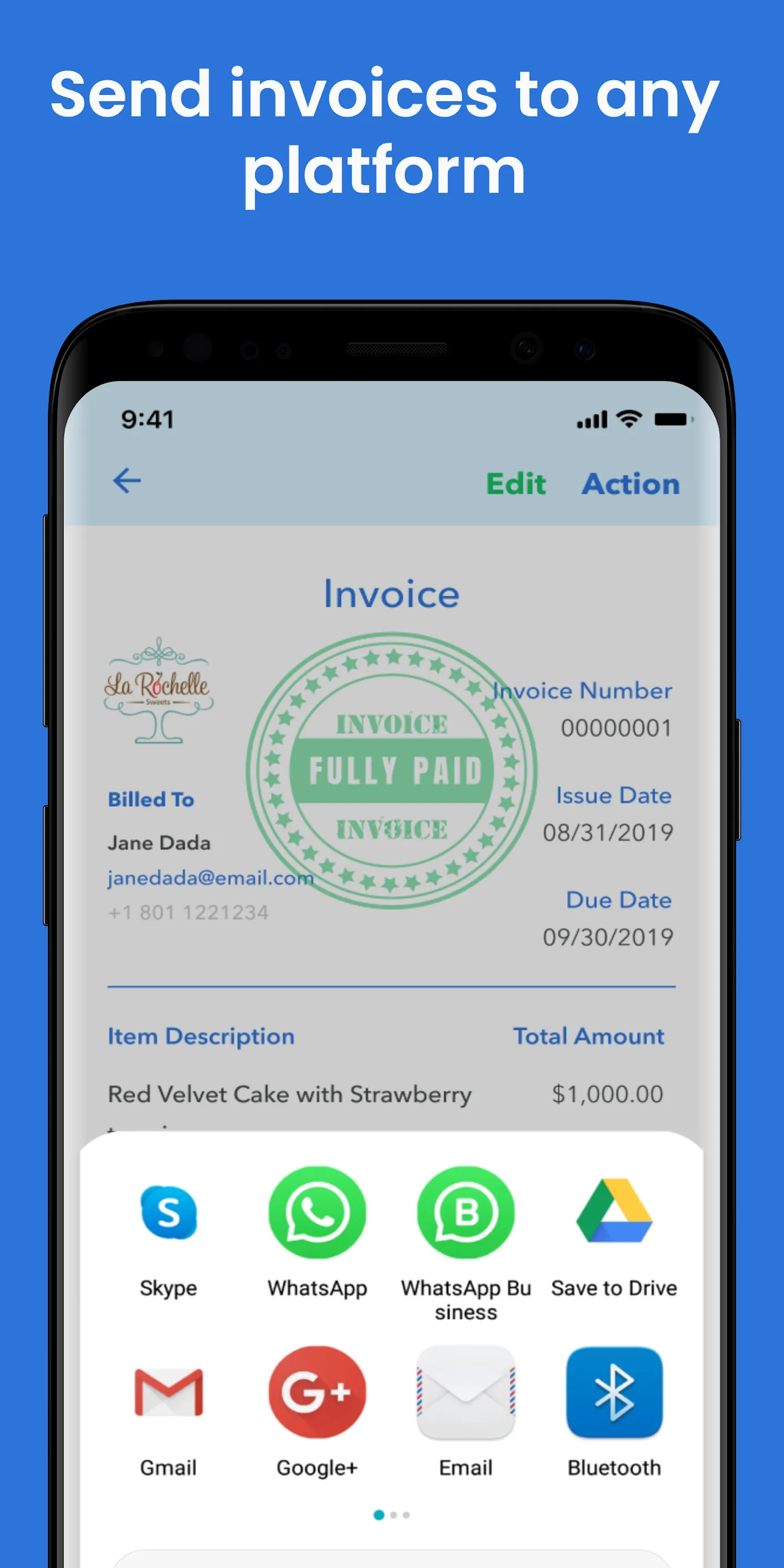 Vencru Invoicing & Accounting | Indus Appstore | Screenshot