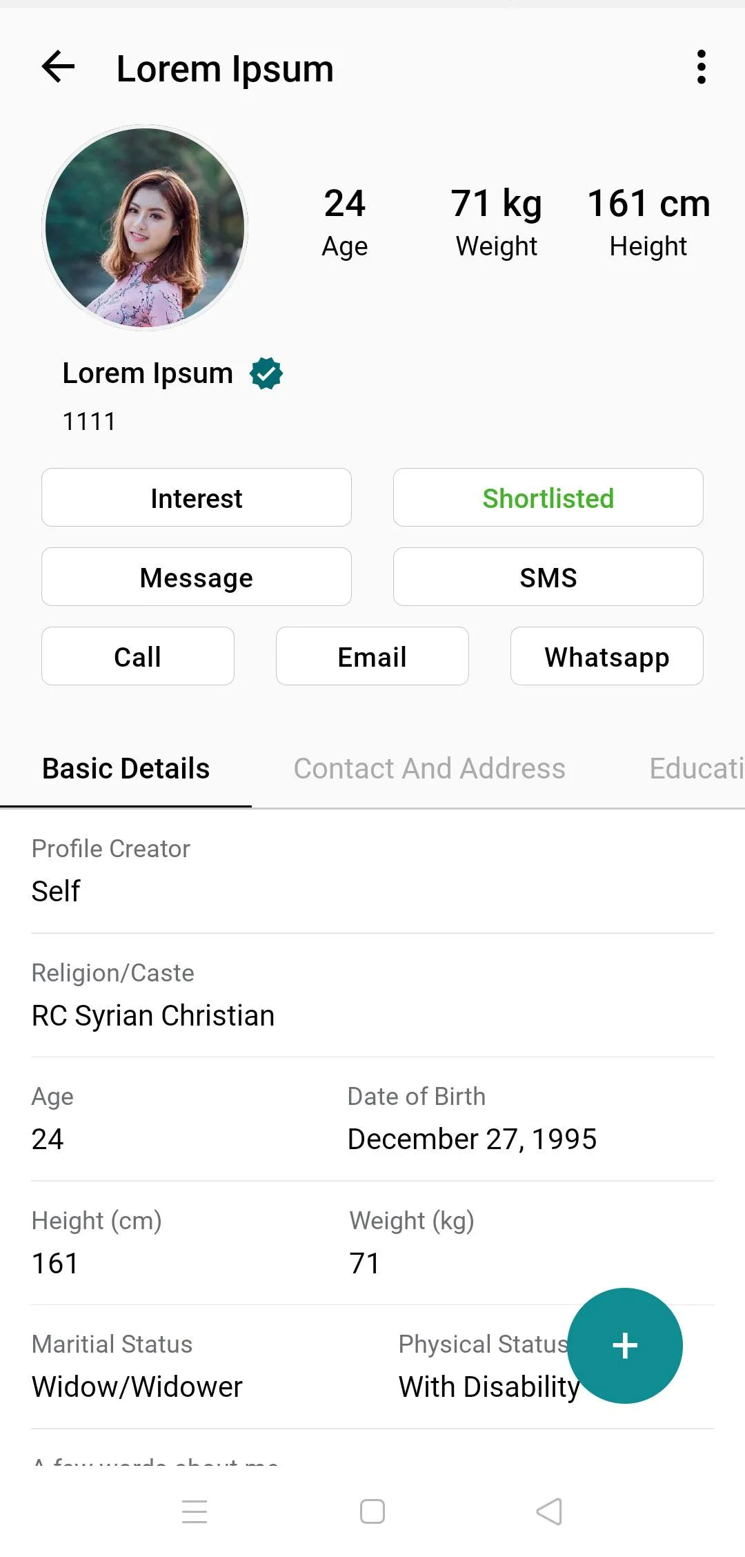 ProLifeMarry | Indus Appstore | Screenshot