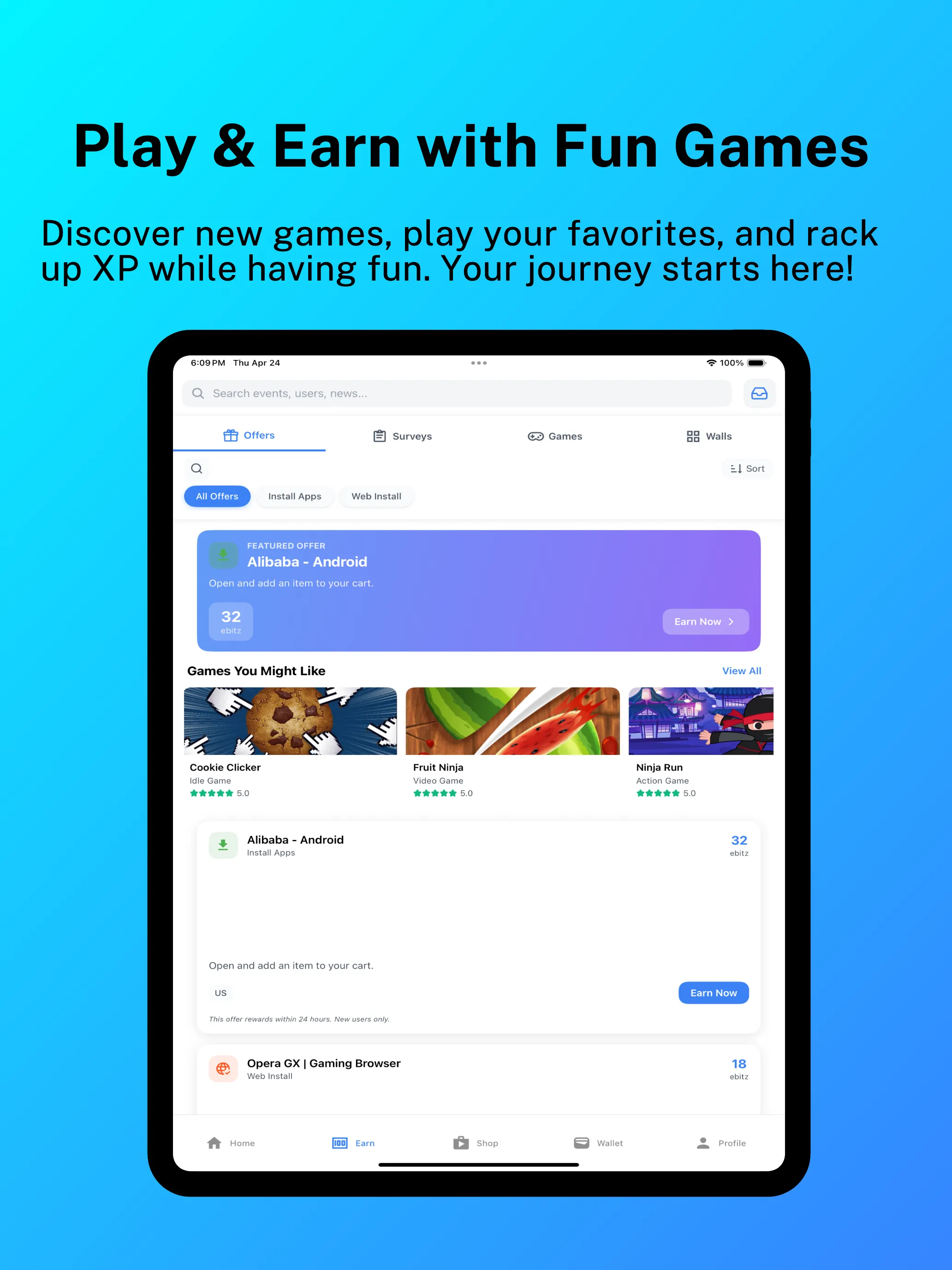 Earnitz: Earn Money for Tasks | Indus Appstore | Screenshot