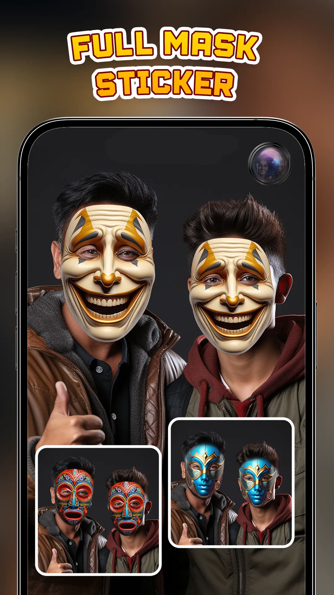 Live Funny Face Camera | Indus Appstore | Screenshot