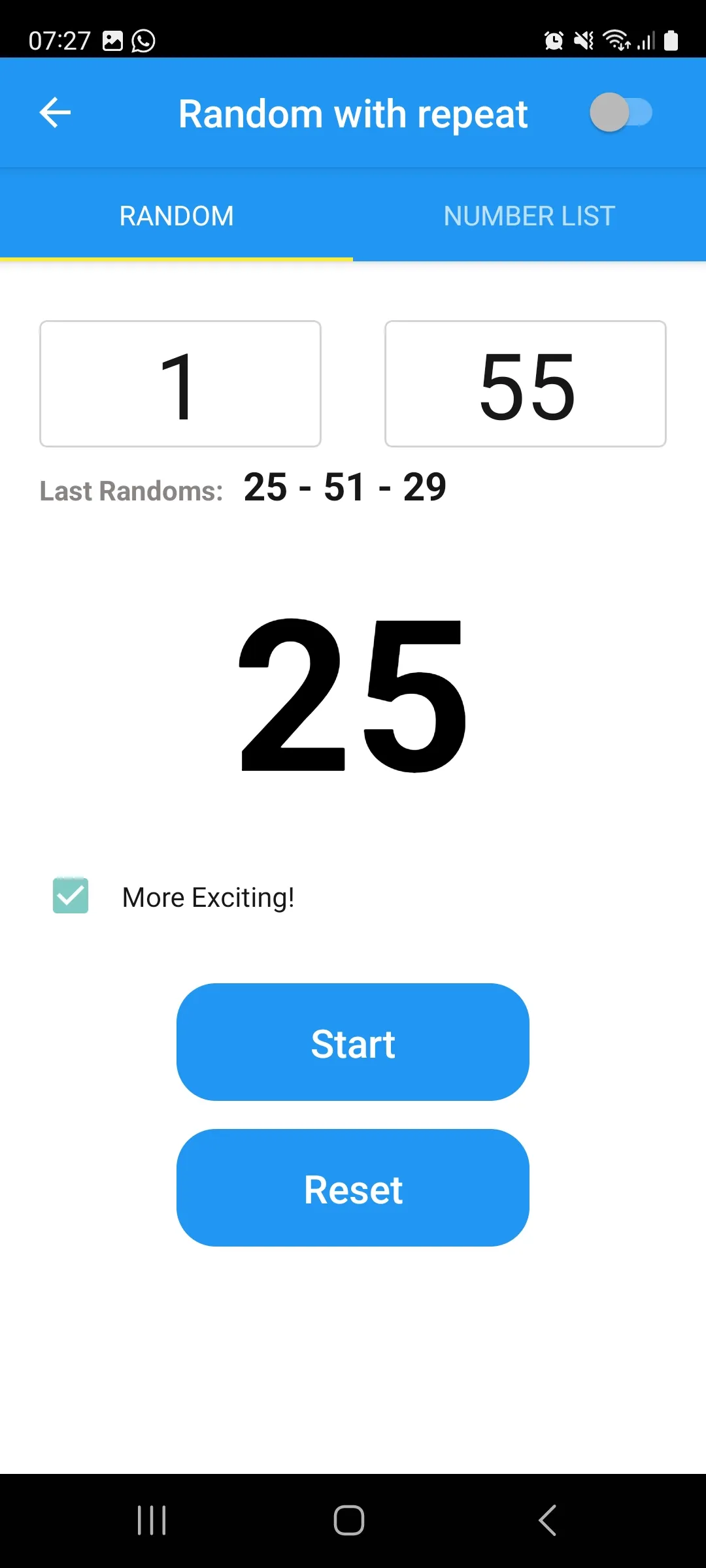 Random Number Generator | Indus Appstore | Screenshot